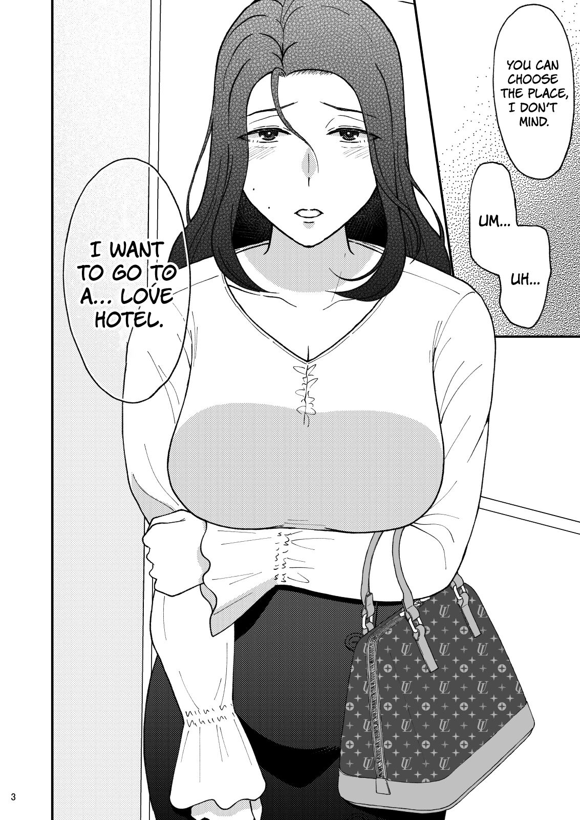 Sabishii Haha no Nagusamekata ~ Watashi o Onaho ni Shite Kudasai 1 | How to Comfort a Lonely Mother – Please Make Me Your Onahole 1 page 3 full