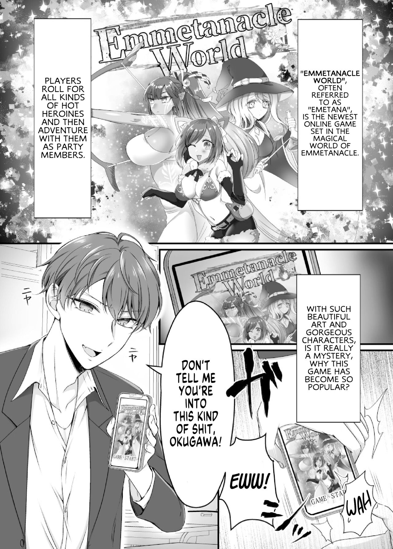 Genjitsu Douki Gacha Nekura Otaku no Yome Chara ni Saserareta Ore | Reality-Synch Gacha How I got Turned Into The Waifu of a Gloomy Nerd page 2 full
