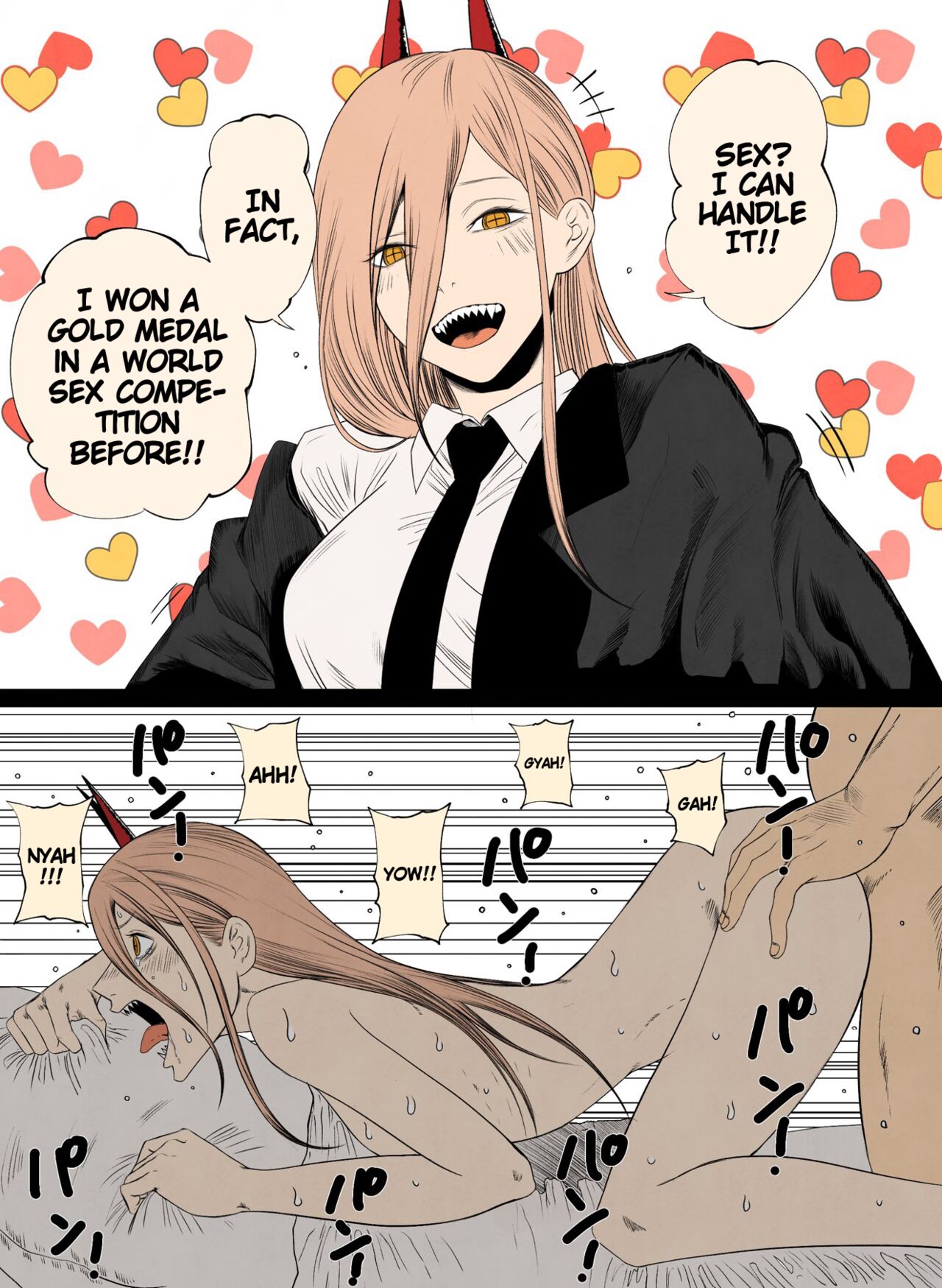 Chainsaw Man Comics page 1 full