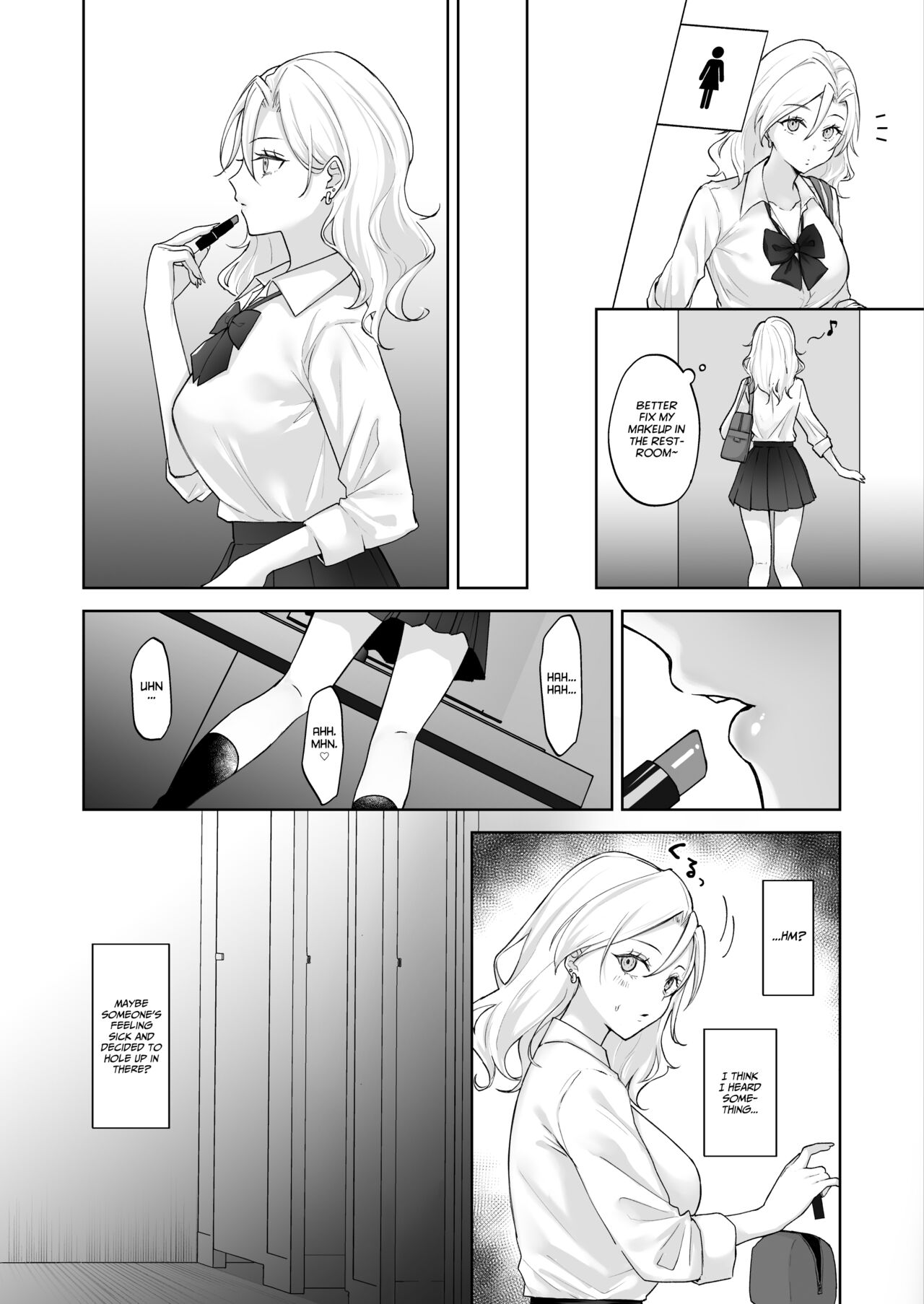 Shojo Gal, Futanari Ojou-sama no Onaho ni Naru | Virgin Gal who Becomes a Pocket Pussy for a Futanari Young Lady page 3 full