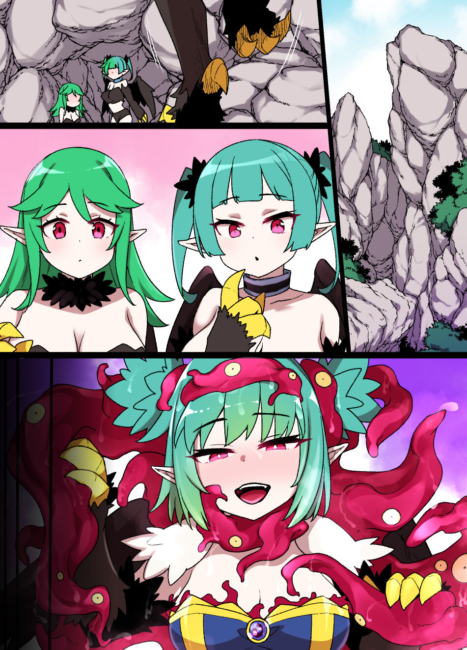 Shokushu no Naedoko Dorei ni Naru Harpy-tachi page 5 full