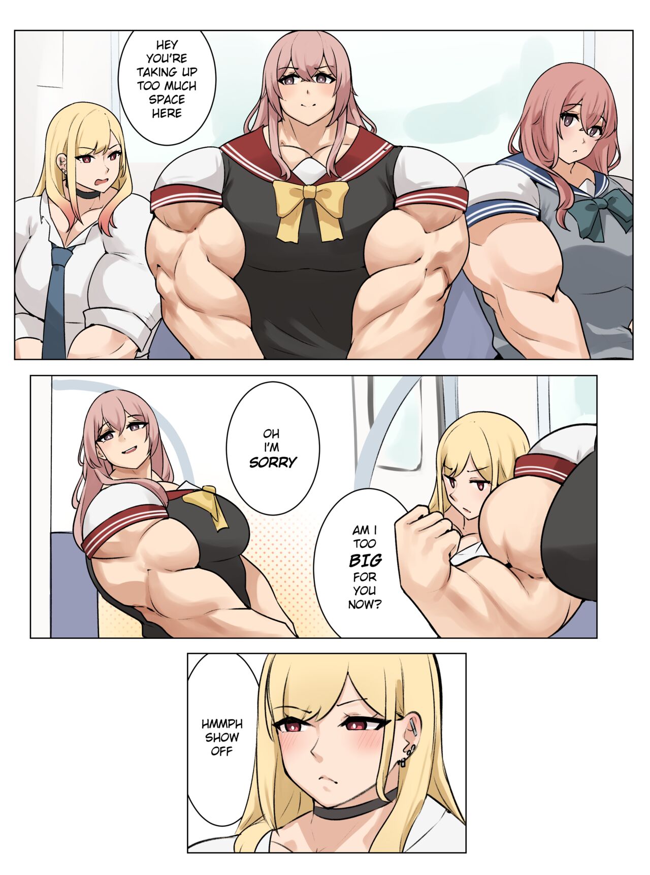 Sajuna Comic - Musctonk page 8 full