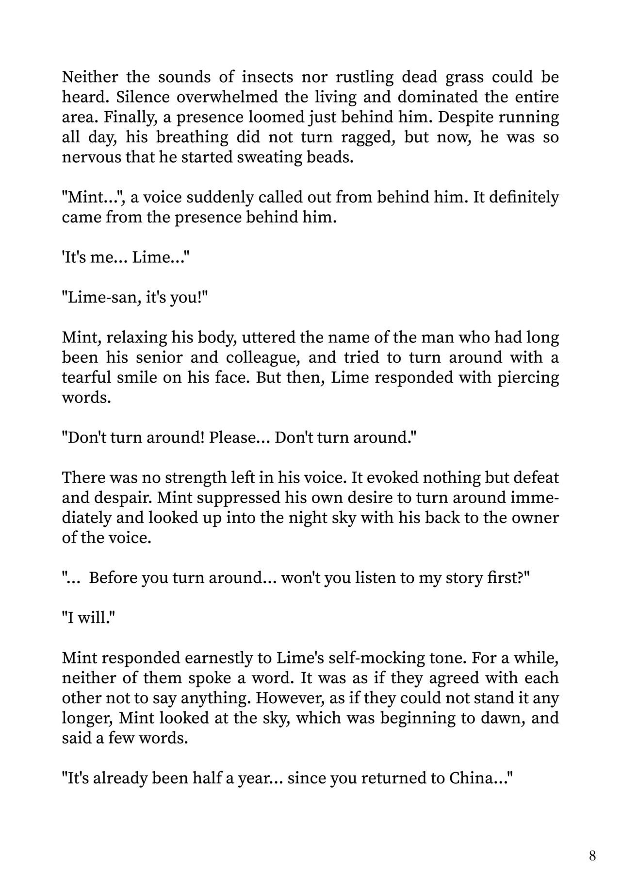 Moon Over the Mountain - Dark Zone page 8 full