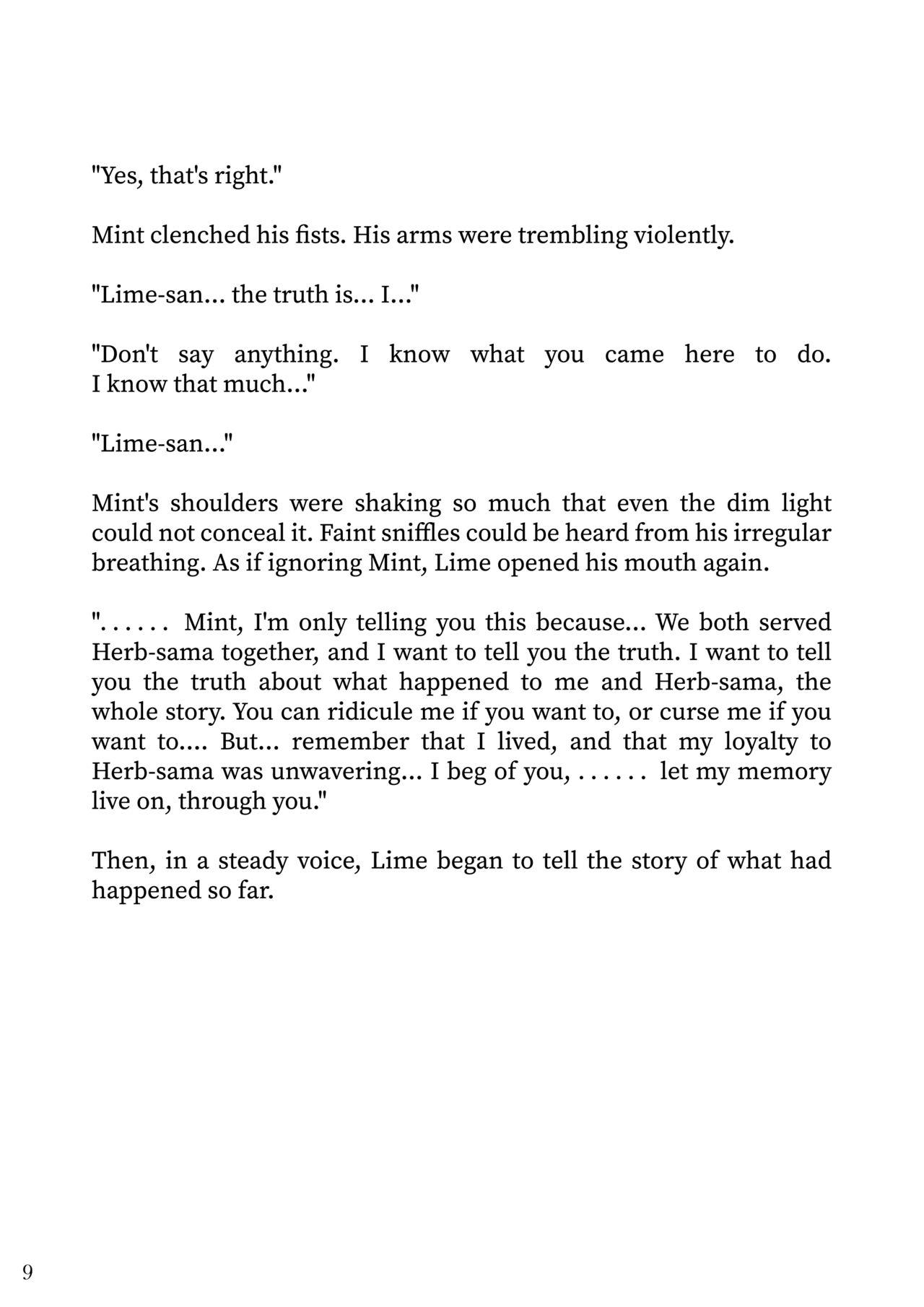 Moon Over the Mountain - Dark Zone page 9 full