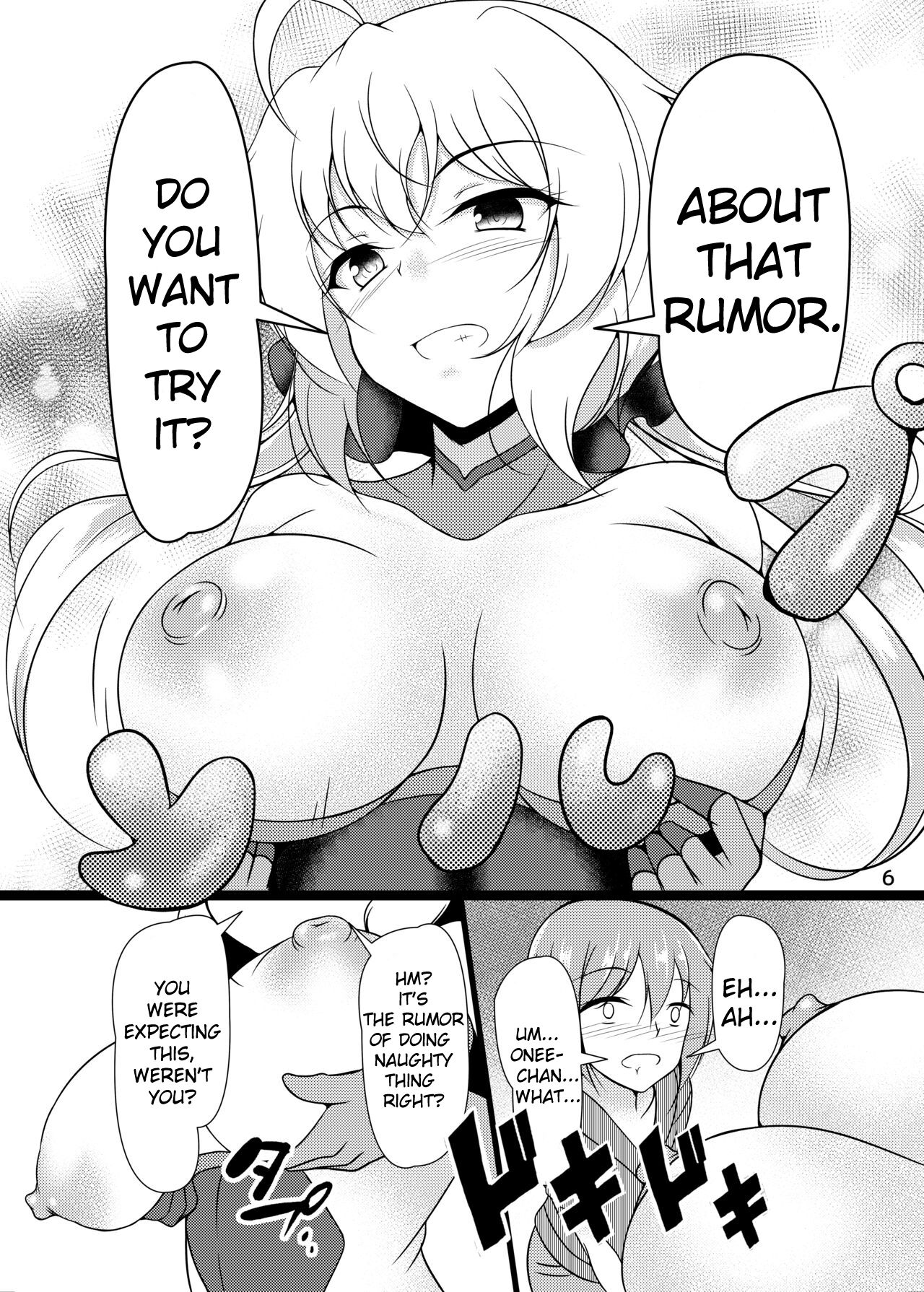 Ki ga Tsuyoi Onee-chan wa Oppai ga Ookii | The Strong Onee-chan Breasts is So Big page 6 full