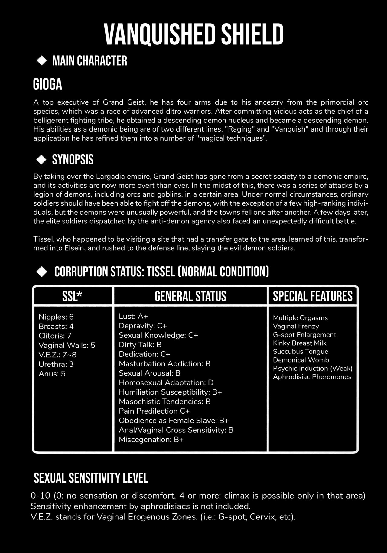 Raygis Valicess Elsain "VANQUISHED SHIELD" page 3 full