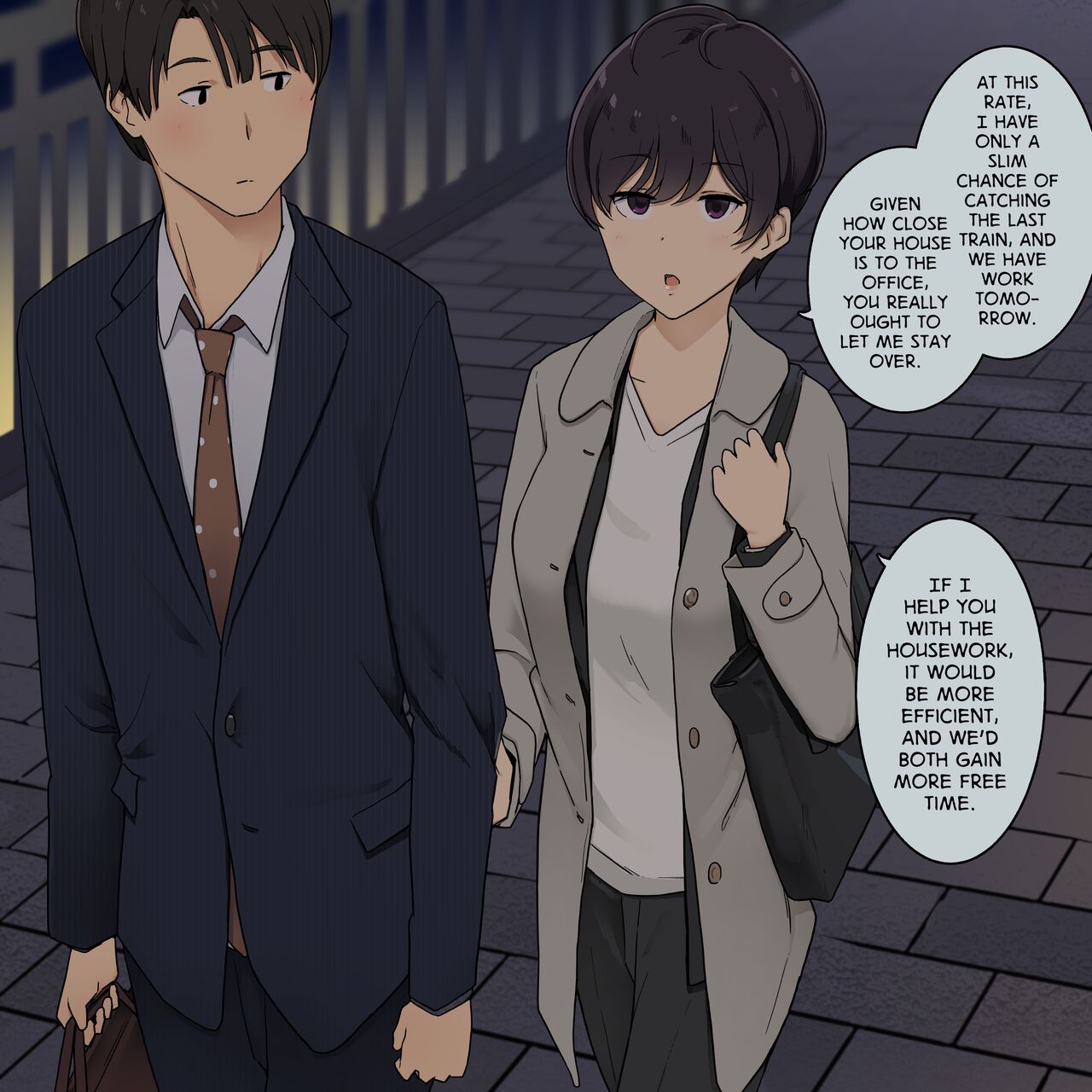 Rikutsuppoi Kouhai-chan to Rikutsunuki de Majiwaru made no Hanashi | Having Sex with My Hyperrational Junior Until She Loses All Rationality page 2 full