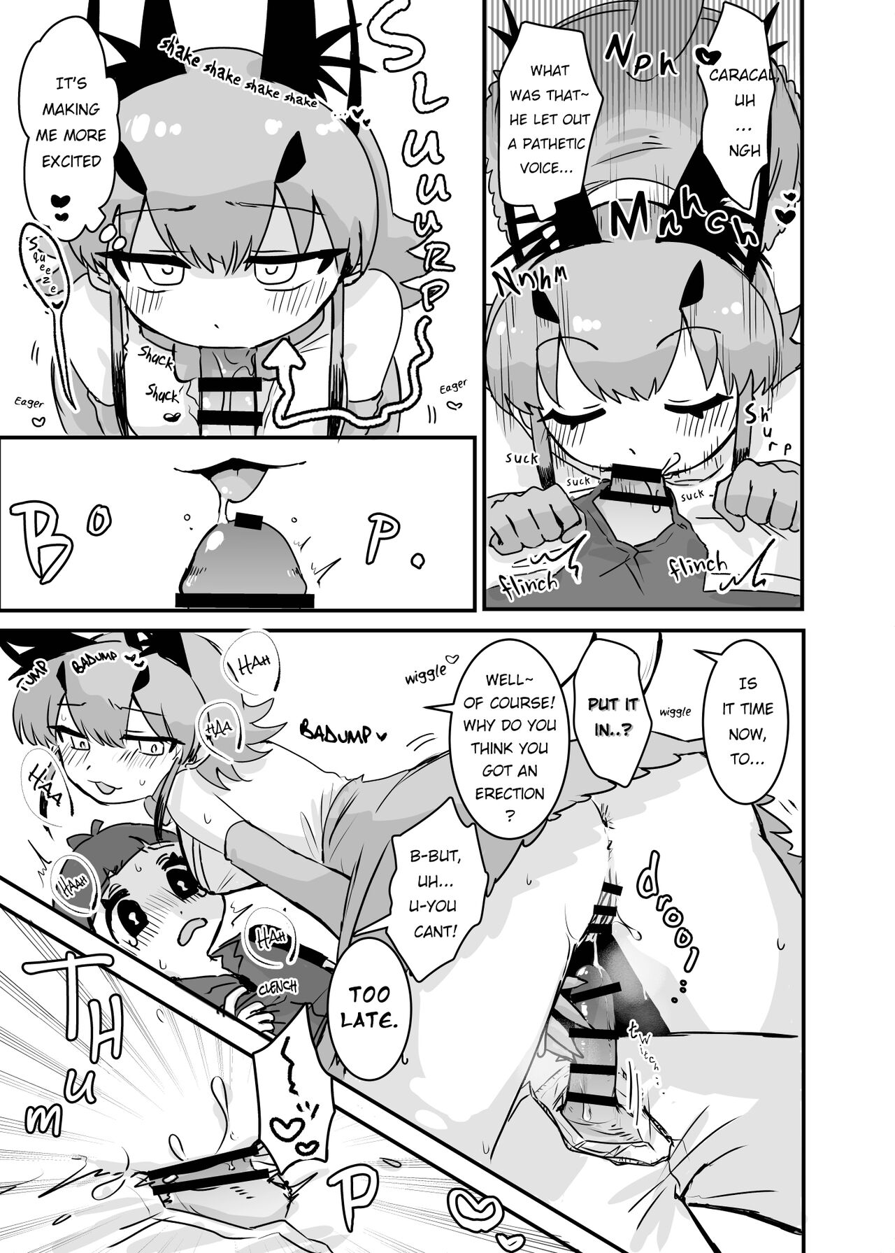 Caracal Mama & Good Morning Kyururu page 5 full