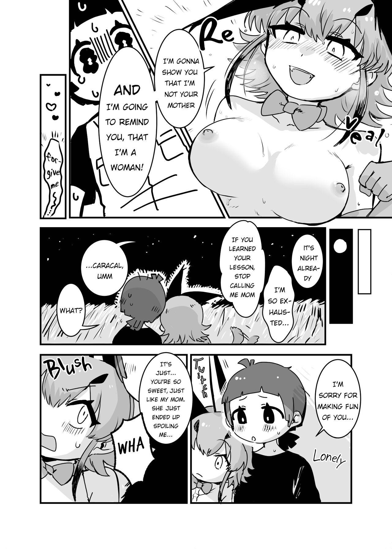 Caracal Mama & Good Morning Kyururu page 6 full