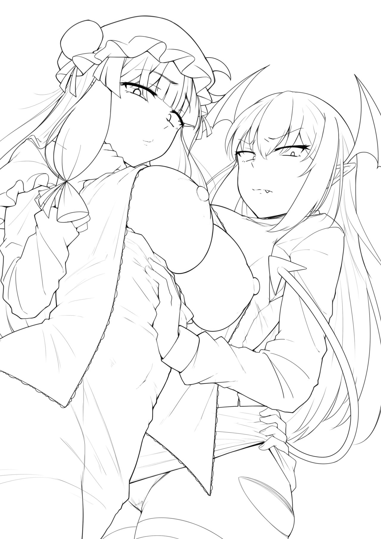 Ana to Muttsuri Dosukebe Daitoshokan 5 | The Hole and the Closet Perverted Unmoving Great Library 5 page 2 full