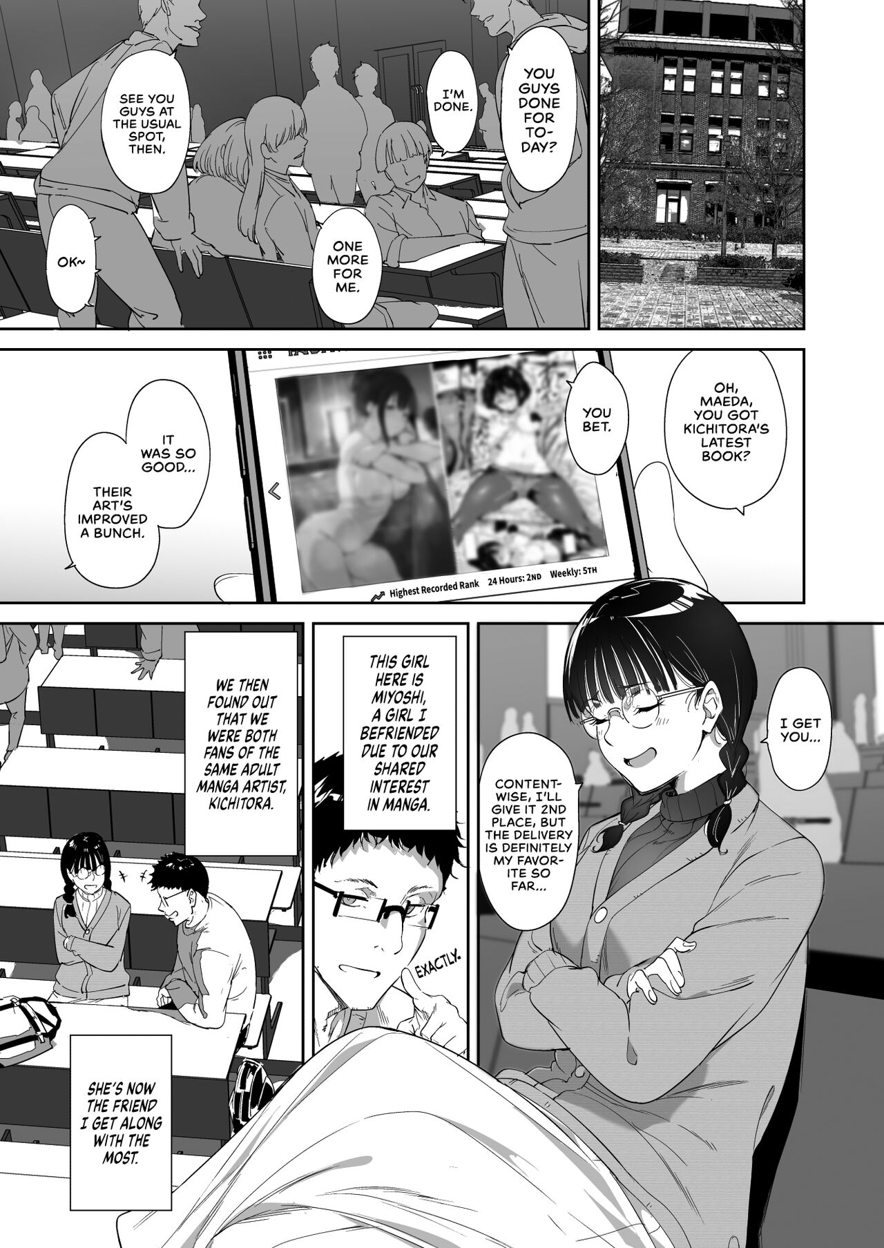 Otaku Tomodachi to no Sex wa Saikou ni Kimochi Ii | Sex with Your Otaku Friend is Mindblowing page 3 full