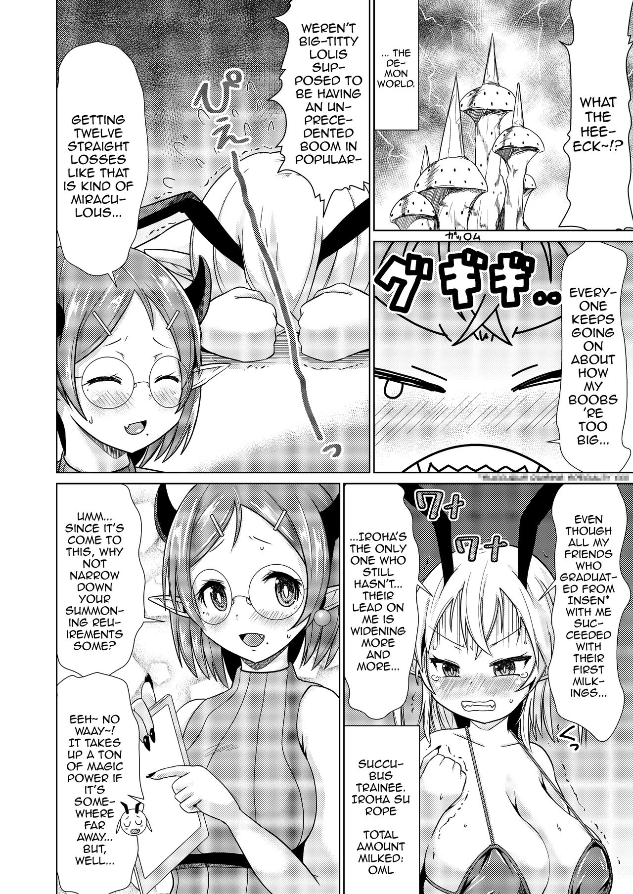 Mesugaki Succubus-chan, Hatsu Shigoto de Wakaraserareru. | The Mesugaki Sucubus Gets Subjugated In Her First Job page 3 full