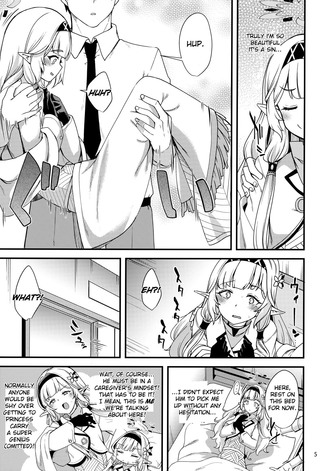 Aru Hi no Chou Tensai Ecchi Kei Byoujaku Bishoujo Hacker | A Certain Day's Super Genius Lewd Delicate Beauty Hacker page 4 full
