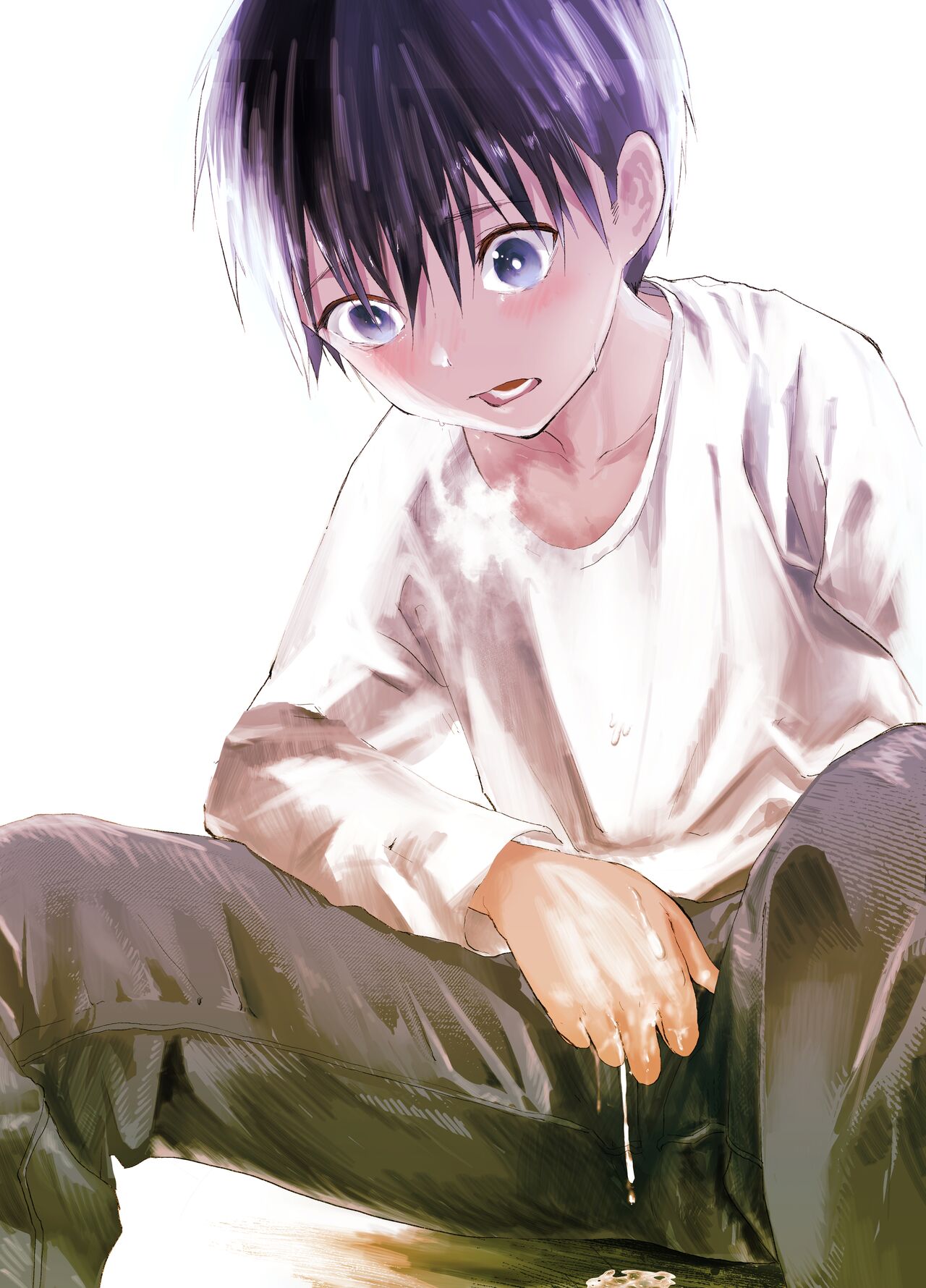 Ibasho ga Nai node Kamimachi shite mita Suterareta Shounen no Ero Manga Ch. 33 page 2 full