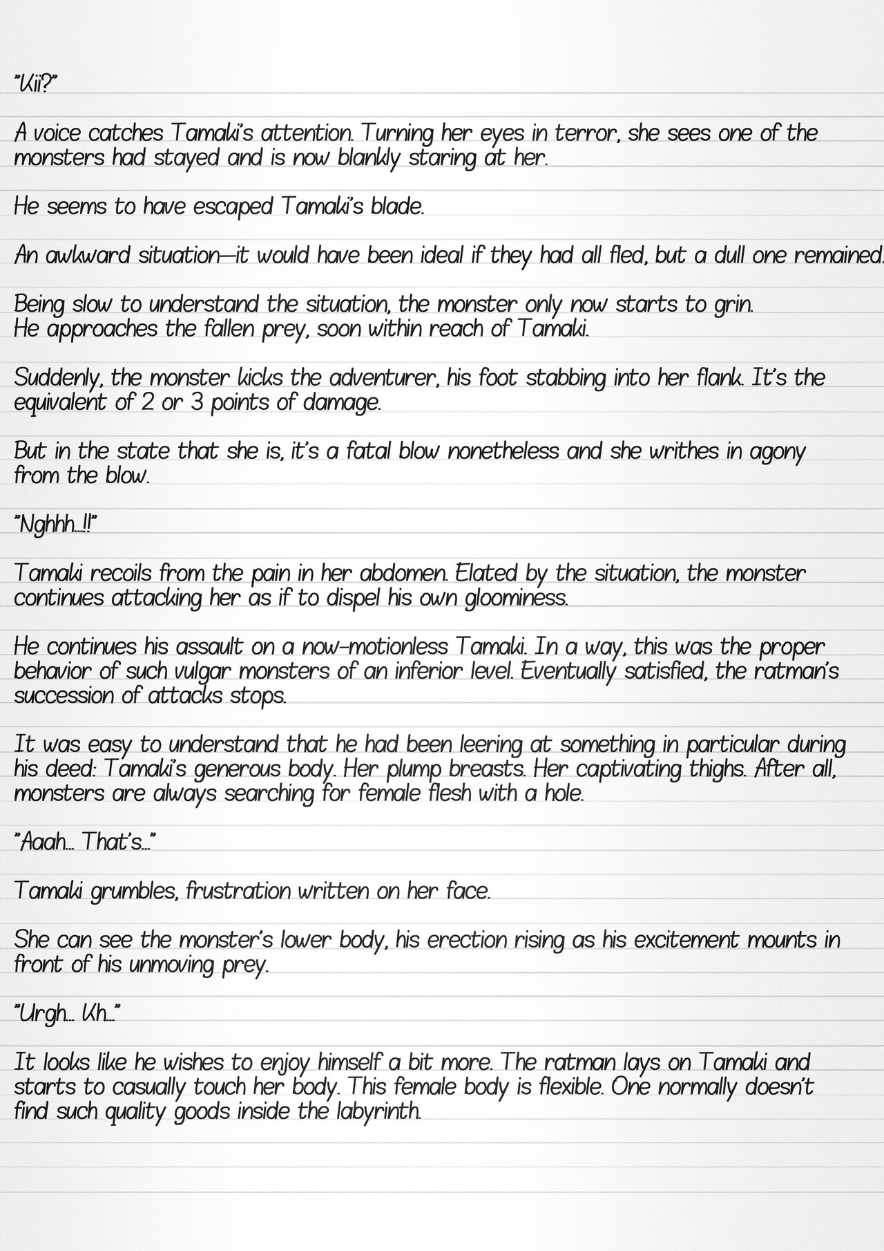 Misuke's Short Stories 14 - Bad End page 6 full