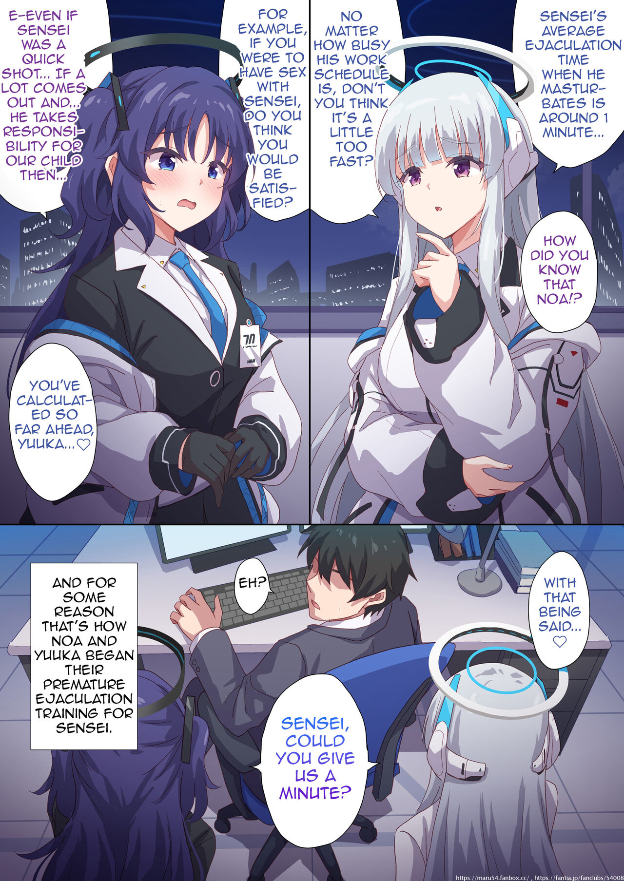 Yuuka to Noa ni Shiboritorareru! page 2 full