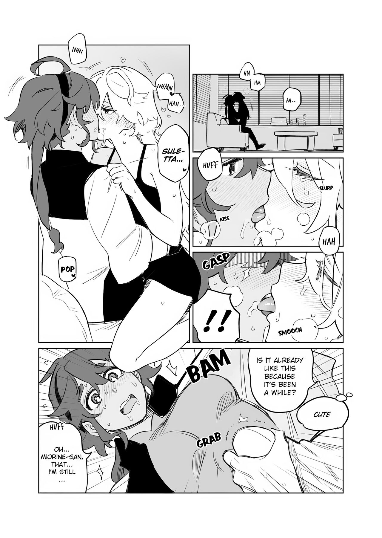 Are you okay, Miorine-san? page 4 full