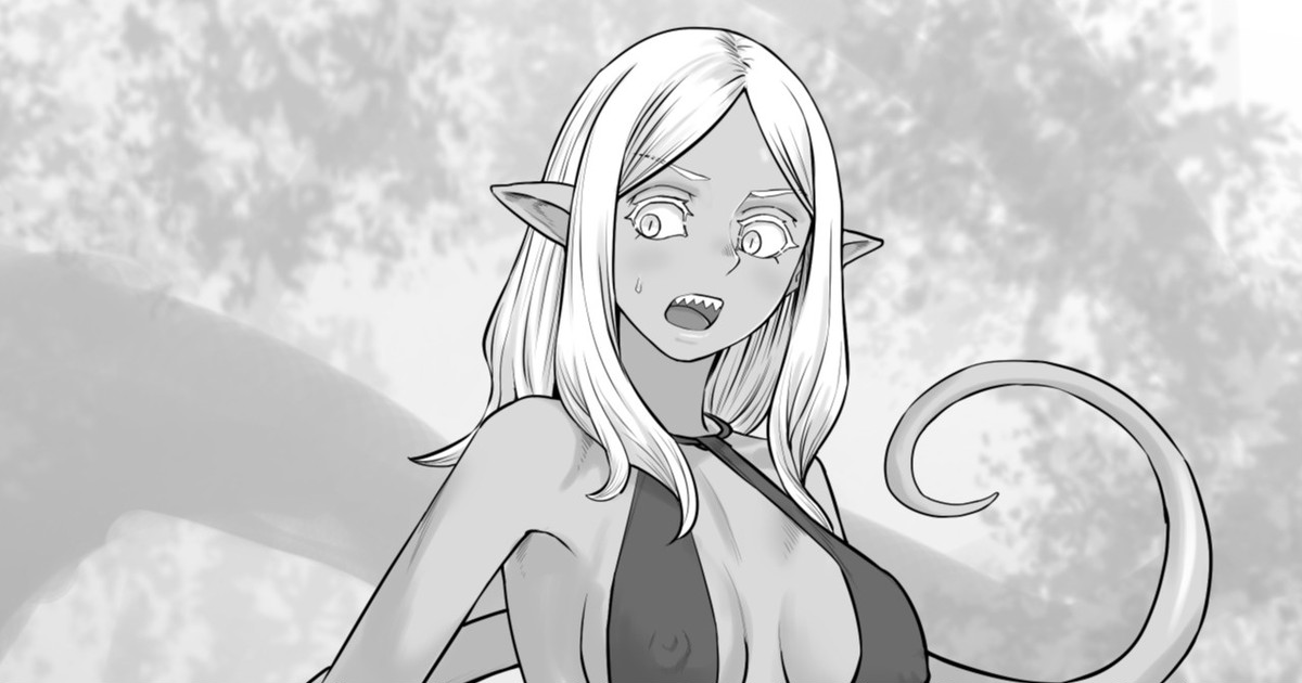 Mori ni Sumu Kaibutsu no Onnanoko no Hanashi page 1 full