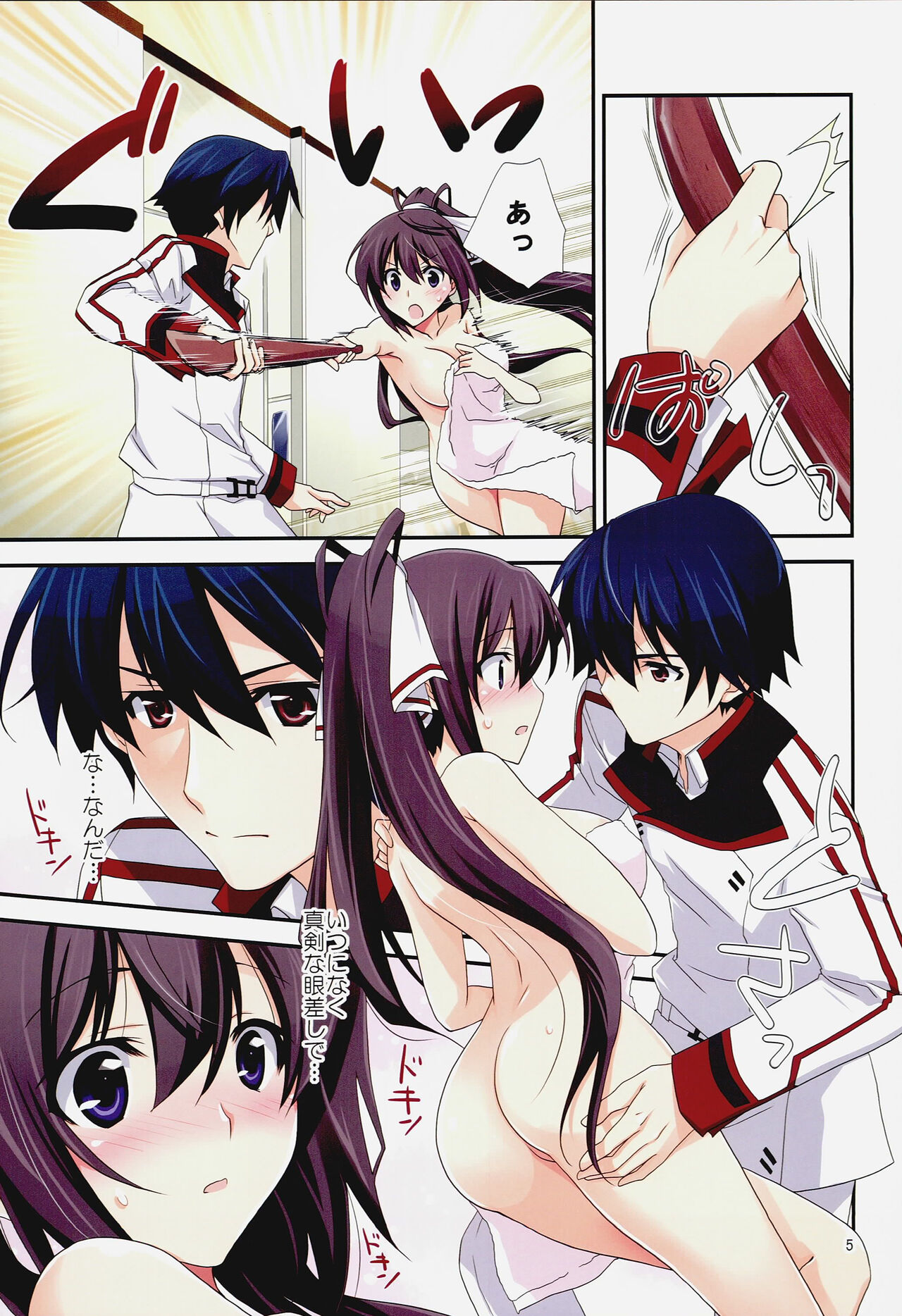 Burst Up! Infinite Stratos FAN BOOK page 5 full