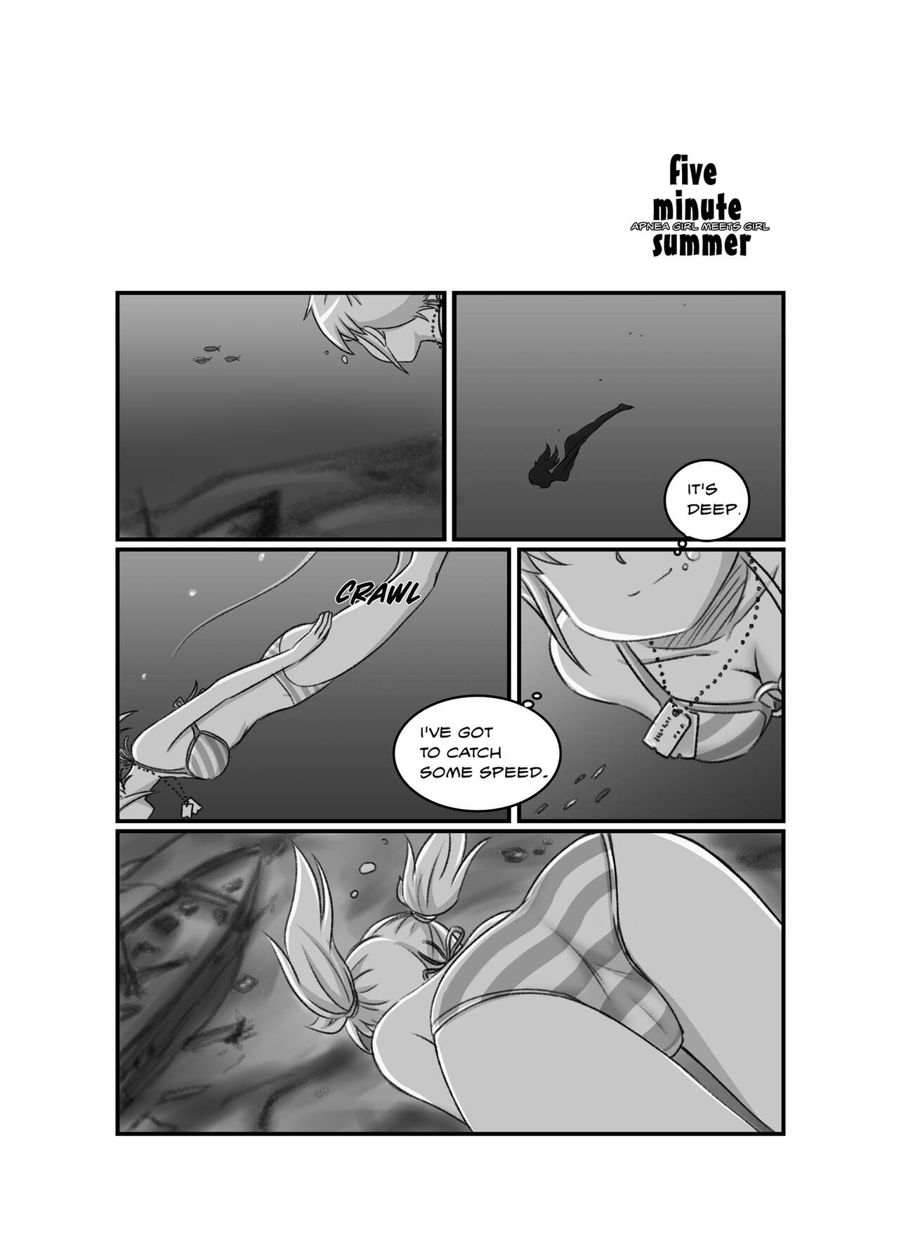 Apnea Girl Meets Girl page 5 full