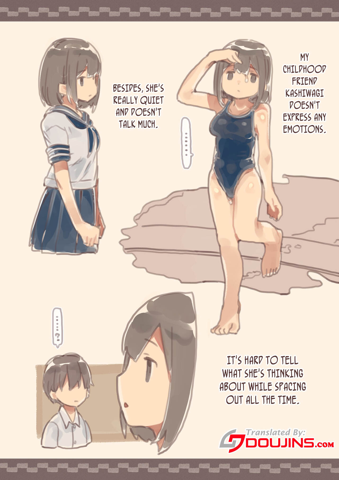 Kanjou ga Usui kara Nandemo Iu Koto Kiite Kureru Osananajimi | A Childhood Friend Who Listens To Anything You Say Because She Doesn't Have Much Emotion page 2 full