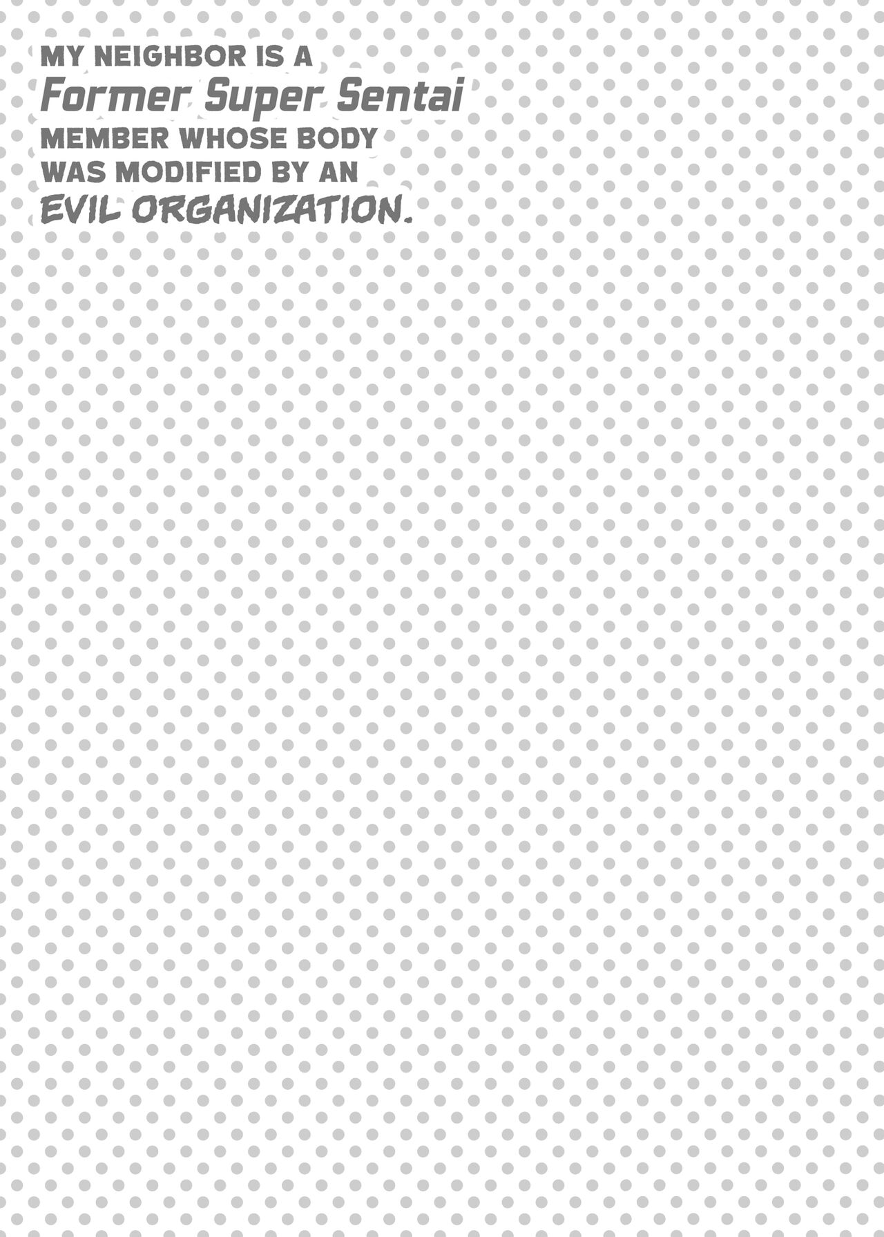 Otonari-san wa Yami Soshiki ni Nikutai Kaizou sareta Moto Seigi Sentai Member deshita | My Neighbor Is a Former Super Sentai Member Whose Body Was Modified by an Evil Organization page 4 full