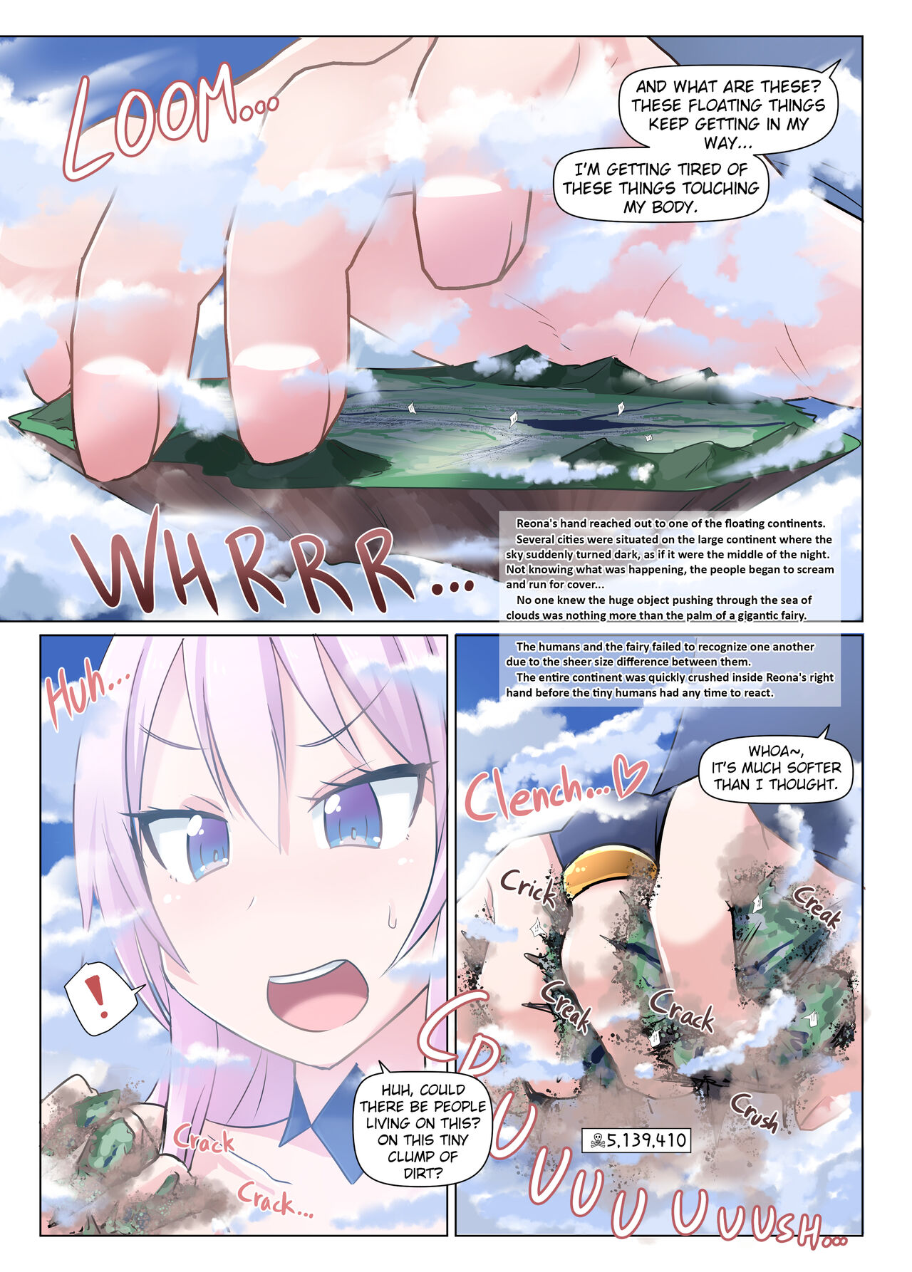 Chou Kyodai Yousei Giga Reona | Gigantic Fairy Reona page 4 full