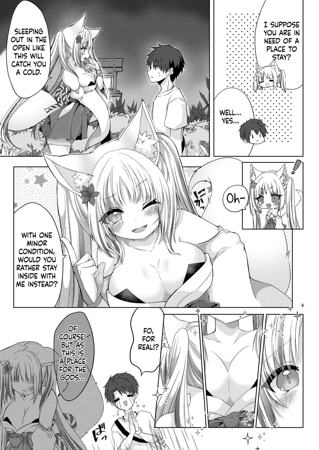 Kitsuneko Miko Ichiya Taiken Course?! | Fox Girl Shrine Maiden One-Night Trial Course?! page 4 full