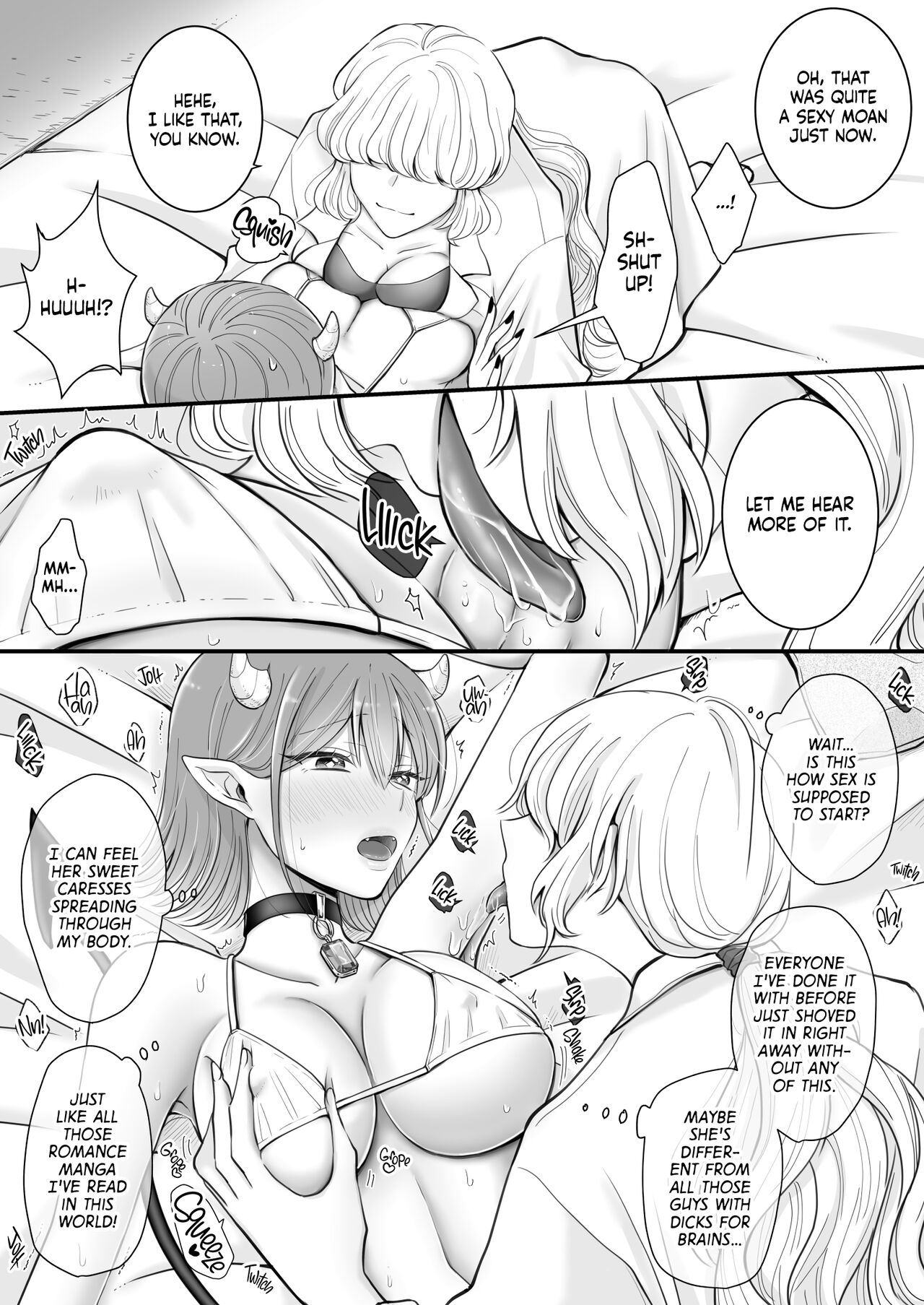Yuri de Succubus! ~Inma no Atashi ga Ningen no Onna ni Koi da Nante!~ | Yuri de Succubus Vol. 1 - I Can't Believe I Fell for a Human! page 10 full