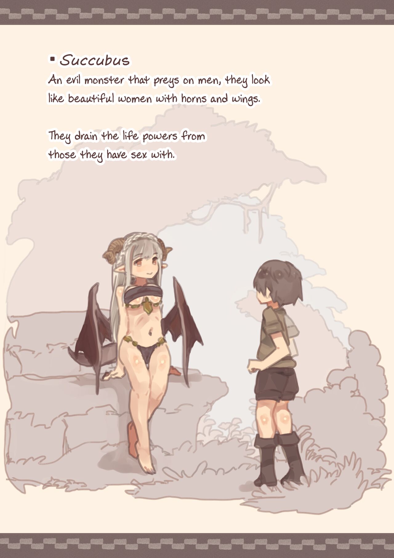 Mamono Musume ni Okasare Book ～Succubus Banshee Dark Elf Hen～ page 1 full