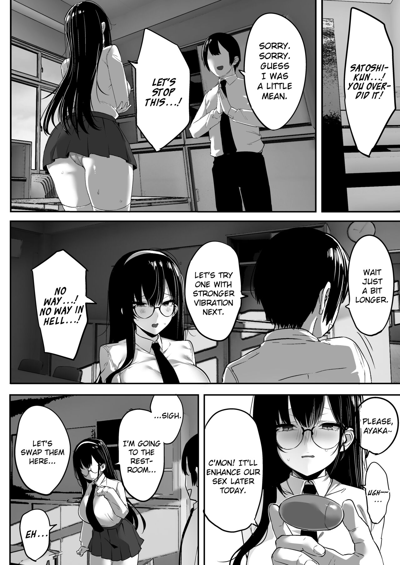 Kiyowa na Kanojo wa Nagasare Netorare | Weak-willed Girlfriend Swept Away and NTR'ed. page 7 full