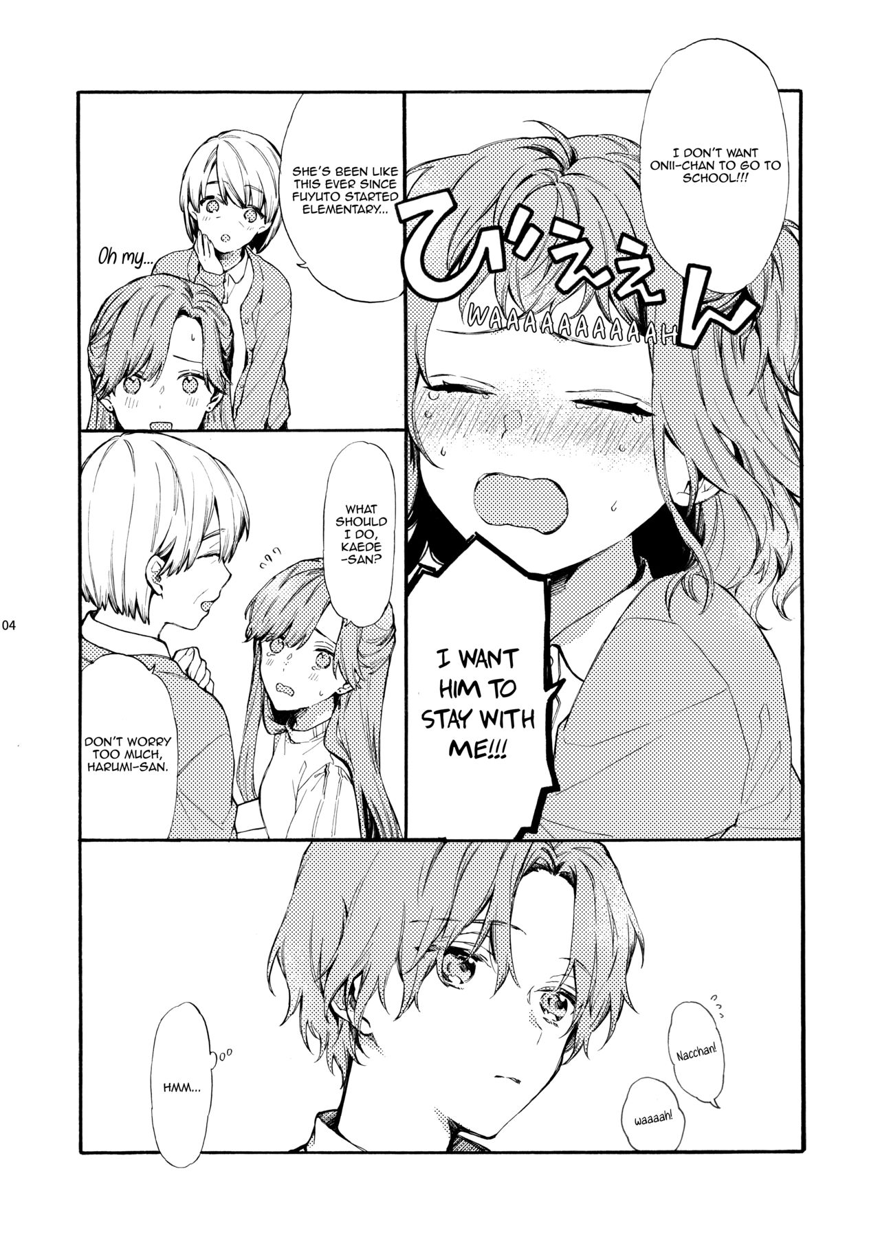 Kono Hito Kareshi ja Arimasen!!  ~Shinomura Kyoudai no Jijou side Fuyuto~ page 4 full