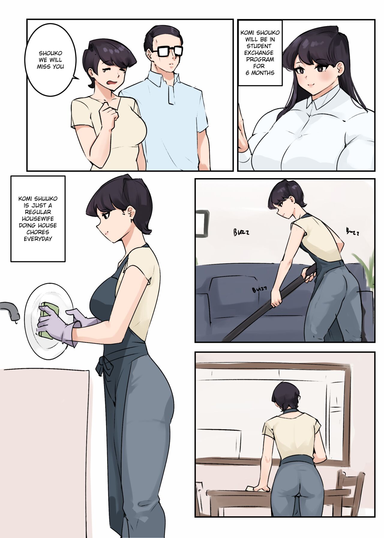Komi Mom comic page 2 full