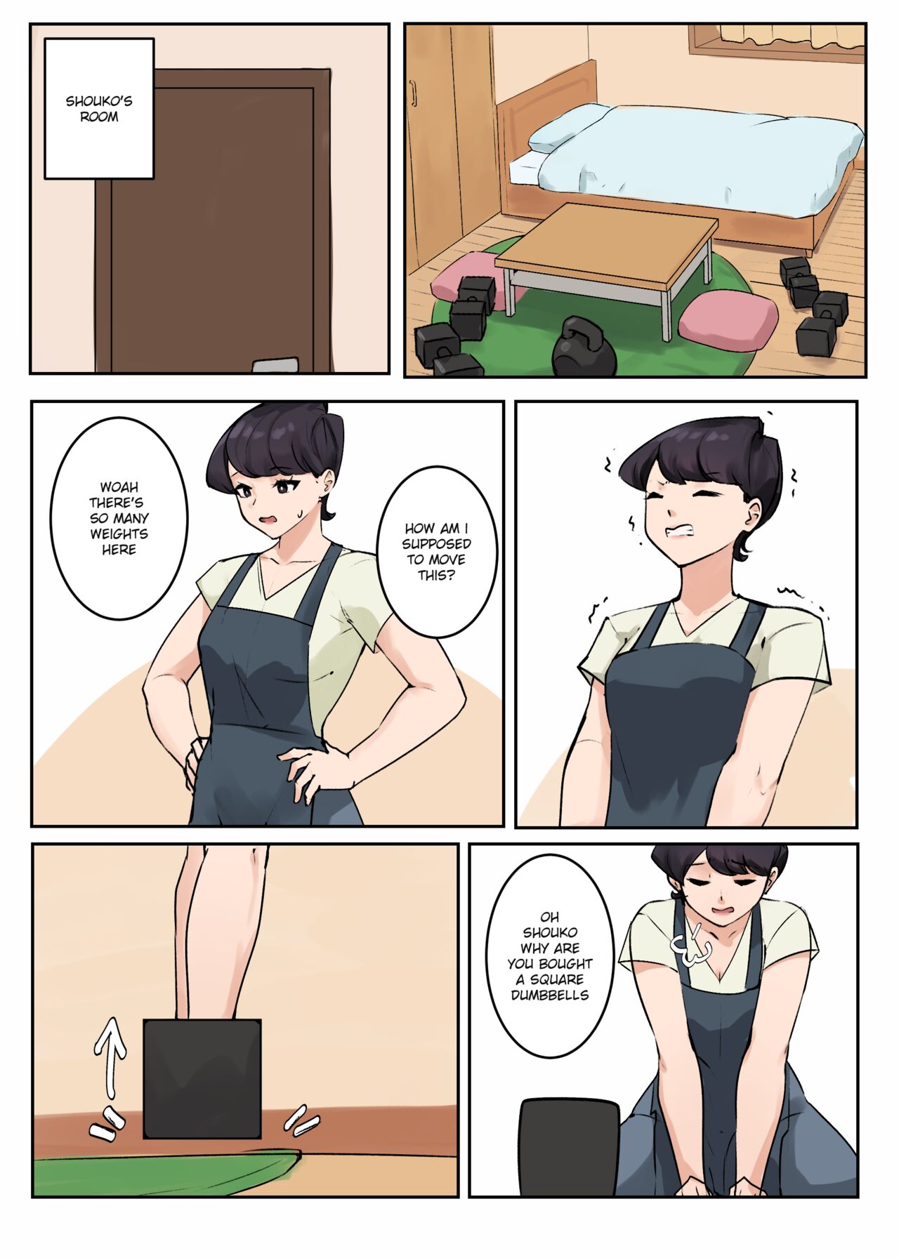 Komi Mom comic page 3 full