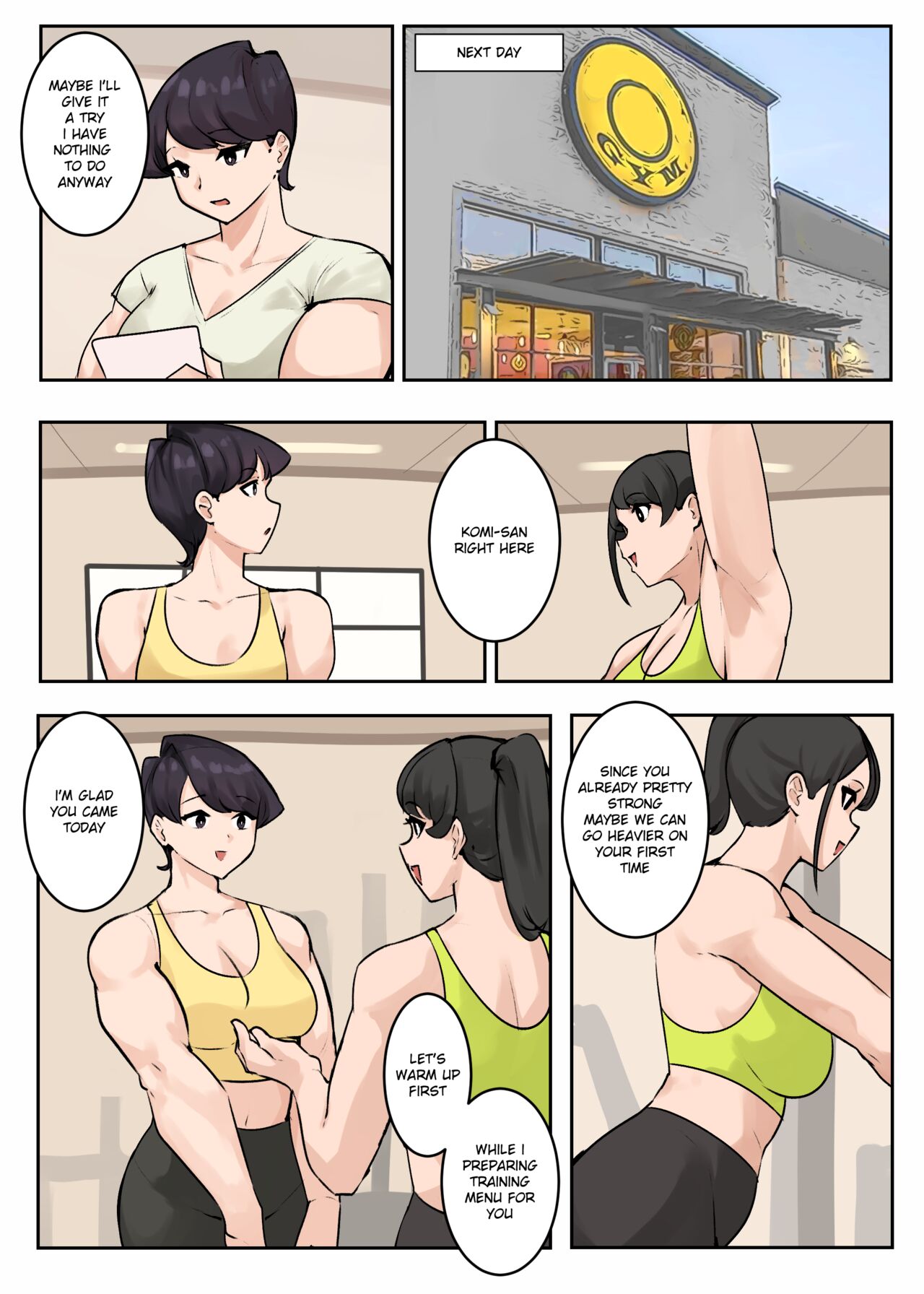 Komi Mom comic page 7 full