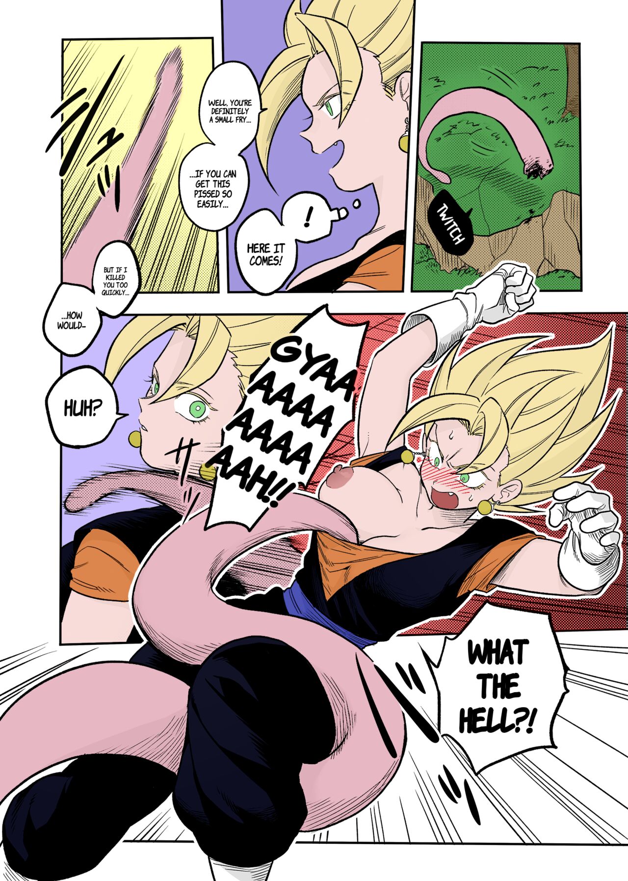 Tada no Zako Majin na no ni... | You're Just a Small Fry Majin... page 4 full