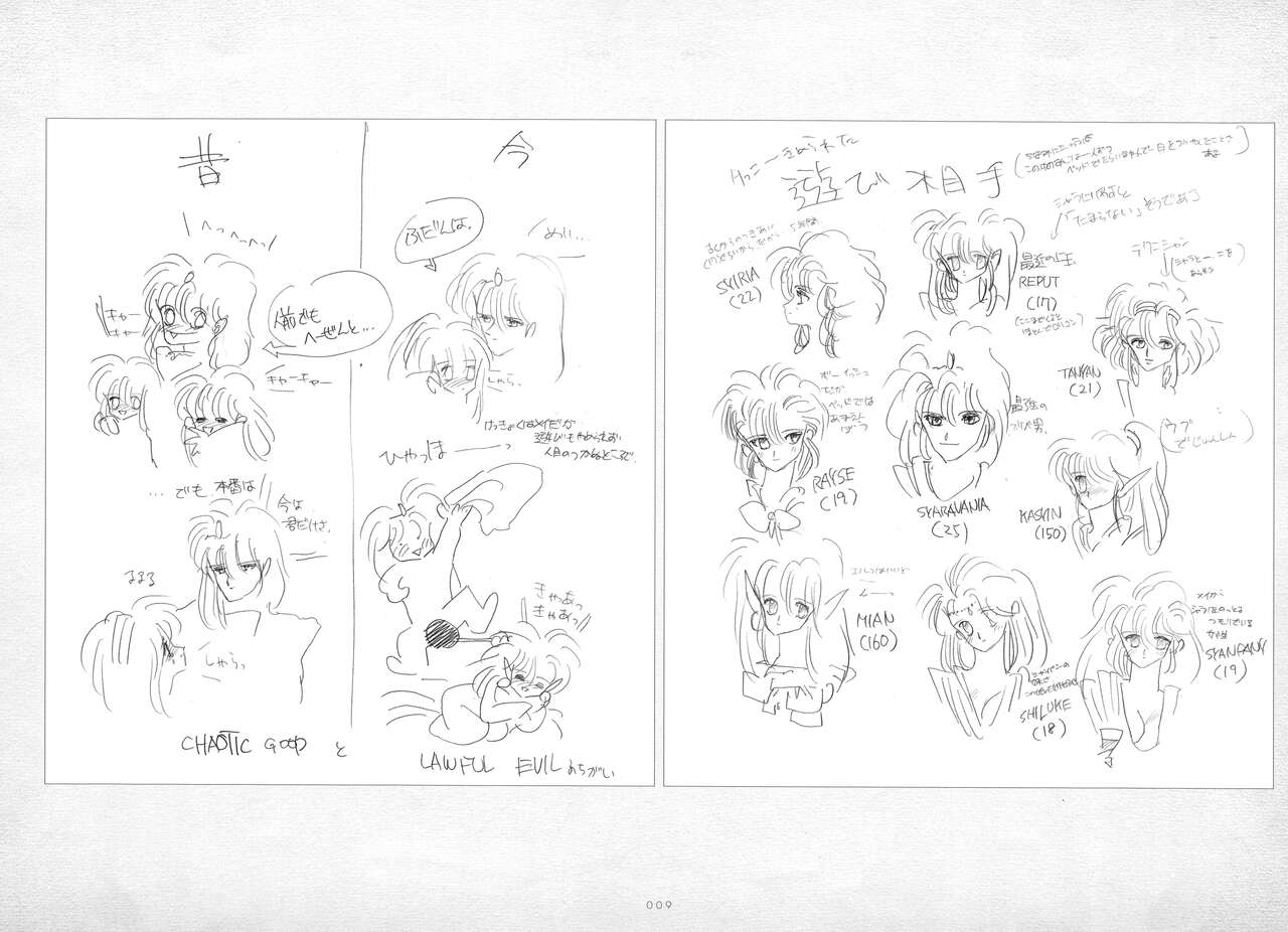 ALICESOFT ORION SCRIBBLES with CROQUIS ULTIMATE EDITION VOL.1 織音計画特別版  ラフ画集 page 10 full