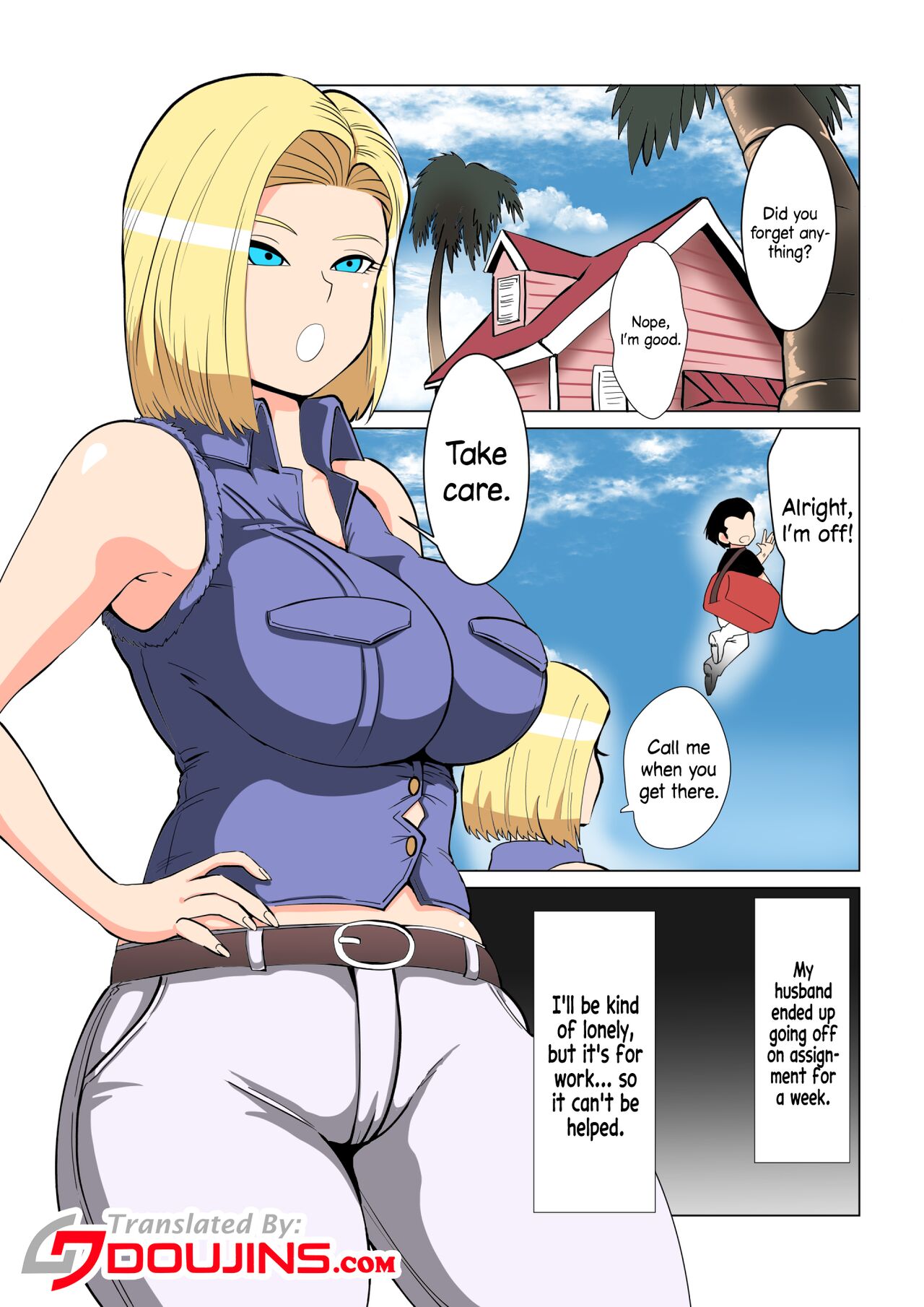 DRAGON-HOLE Kinpatsu no Hitozuma Hen | DRAGON-HOLE Blonde Housewife Edition page 3 full