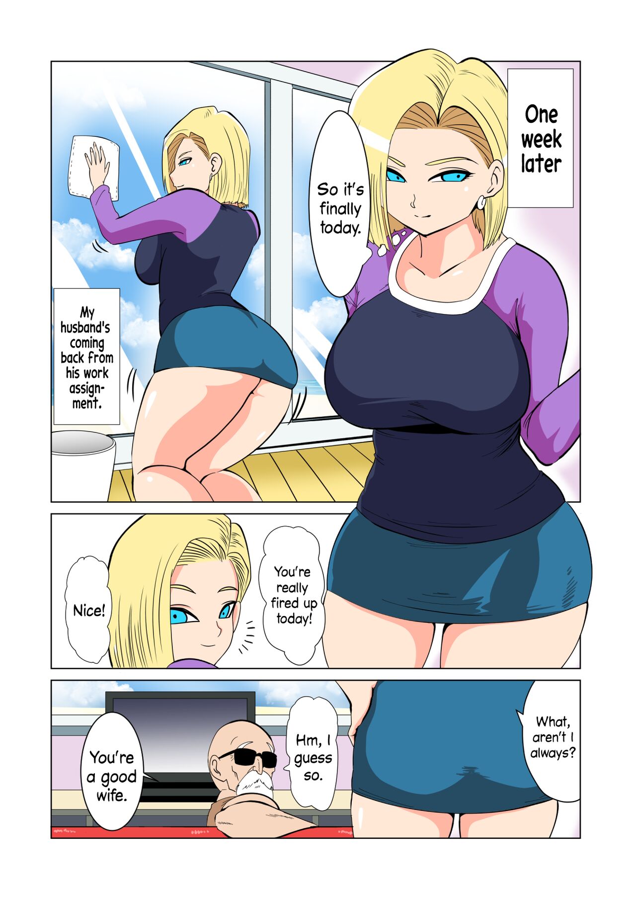 DRAGON-HOLE Kinpatsu no Hitozuma Hen | DRAGON-HOLE Blonde Housewife Edition page 9 full