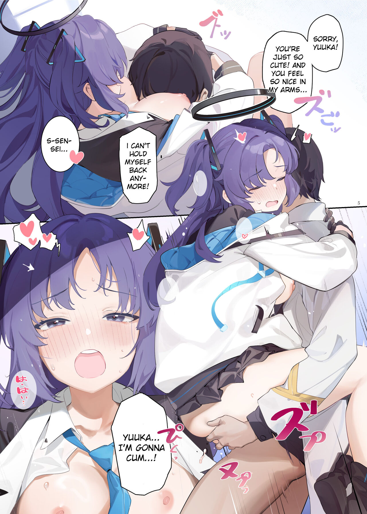 Ero Archive -BlueArch Icha Love Ero Goudou- page 6 full