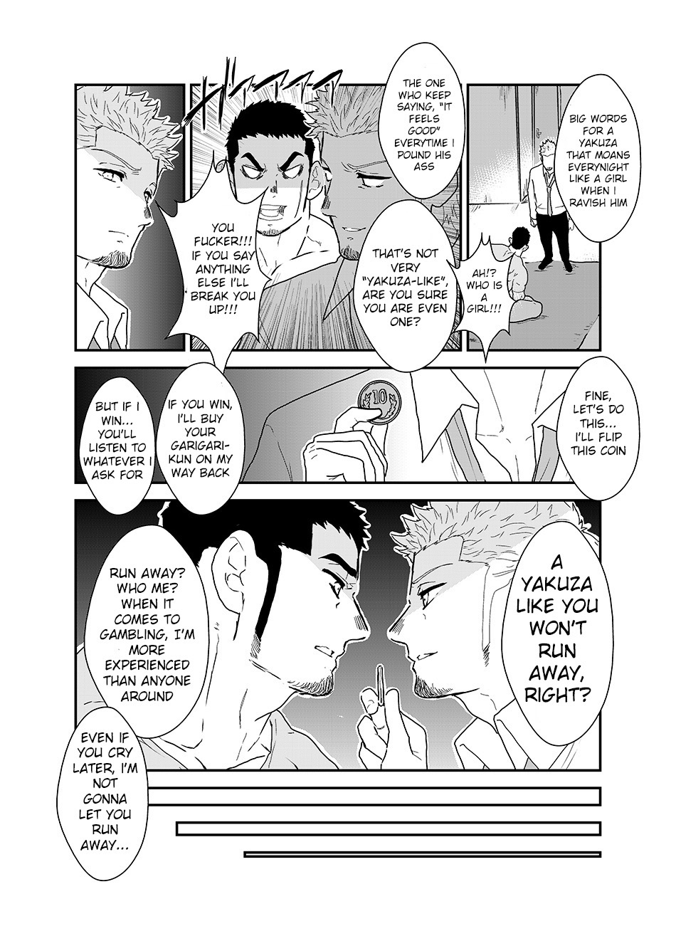 Moshimo Yakuza ni Haitatsu Gyousha no Cosplay o Sasete Mitara. - IF YOU LET THE YAKUZA COSPLAY AS A DELIVERY COMPANY. page 5 full