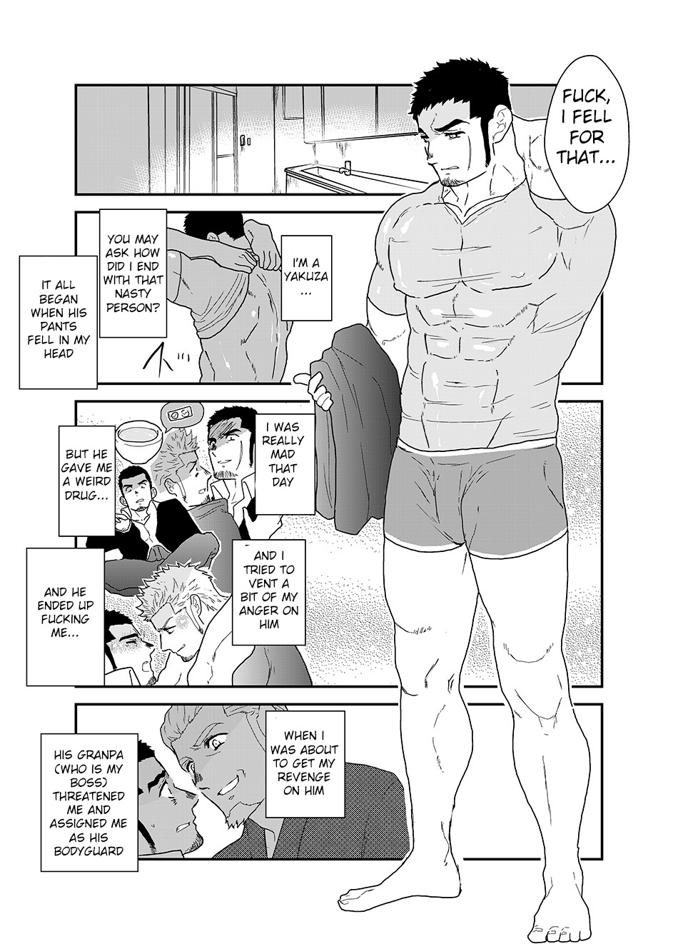 Moshimo Yakuza ni Haitatsu Gyousha no Cosplay o Sasete Mitara. - IF YOU LET THE YAKUZA COSPLAY AS A DELIVERY COMPANY. page 6 full