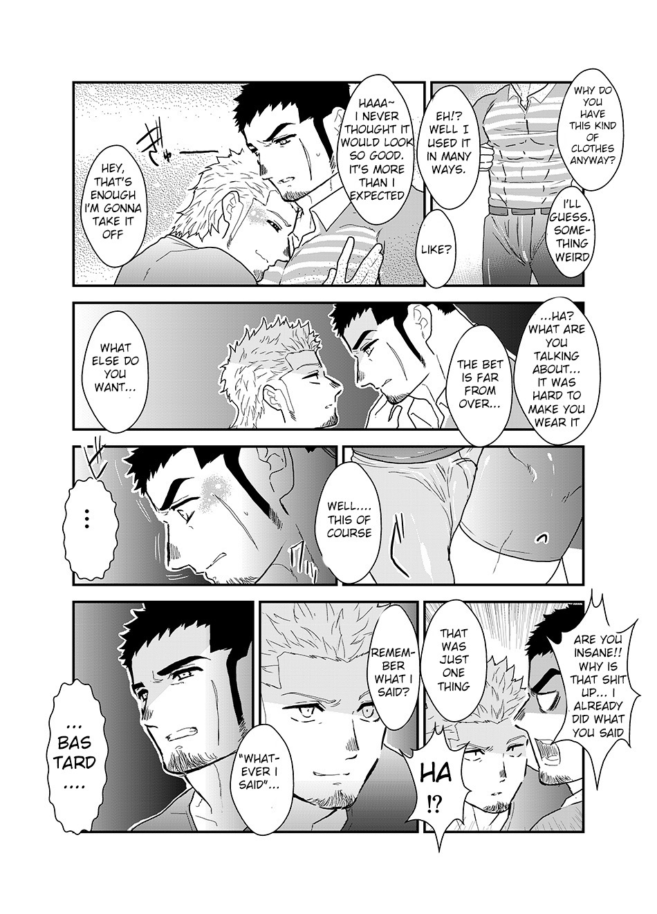 Moshimo Yakuza ni Haitatsu Gyousha no Cosplay o Sasete Mitara. - IF YOU LET THE YAKUZA COSPLAY AS A DELIVERY COMPANY. page 8 full