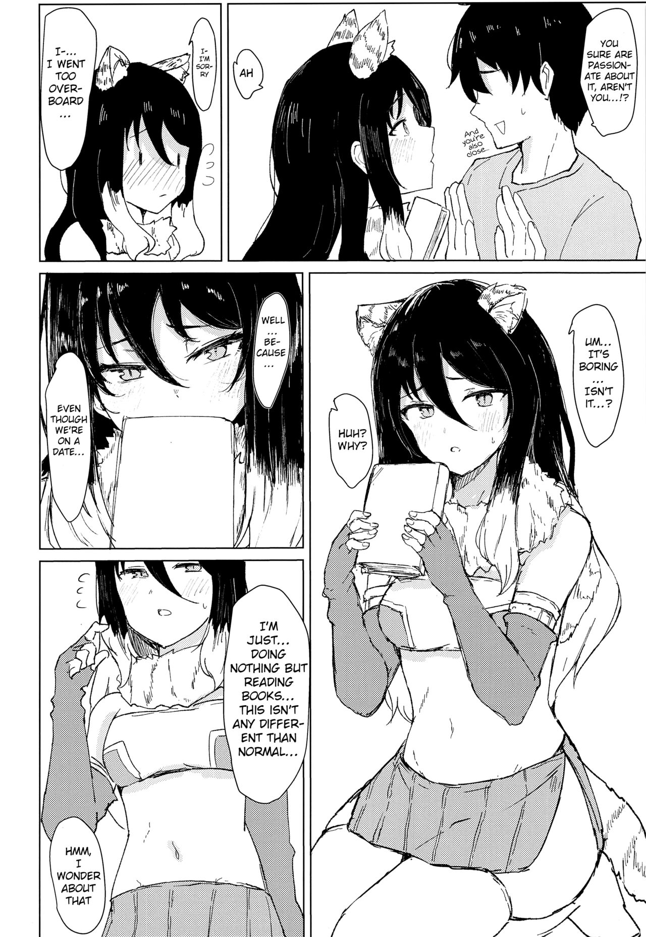 Hon ni Shiori o Hasandara | Putting Shiori in between a book page 3 full