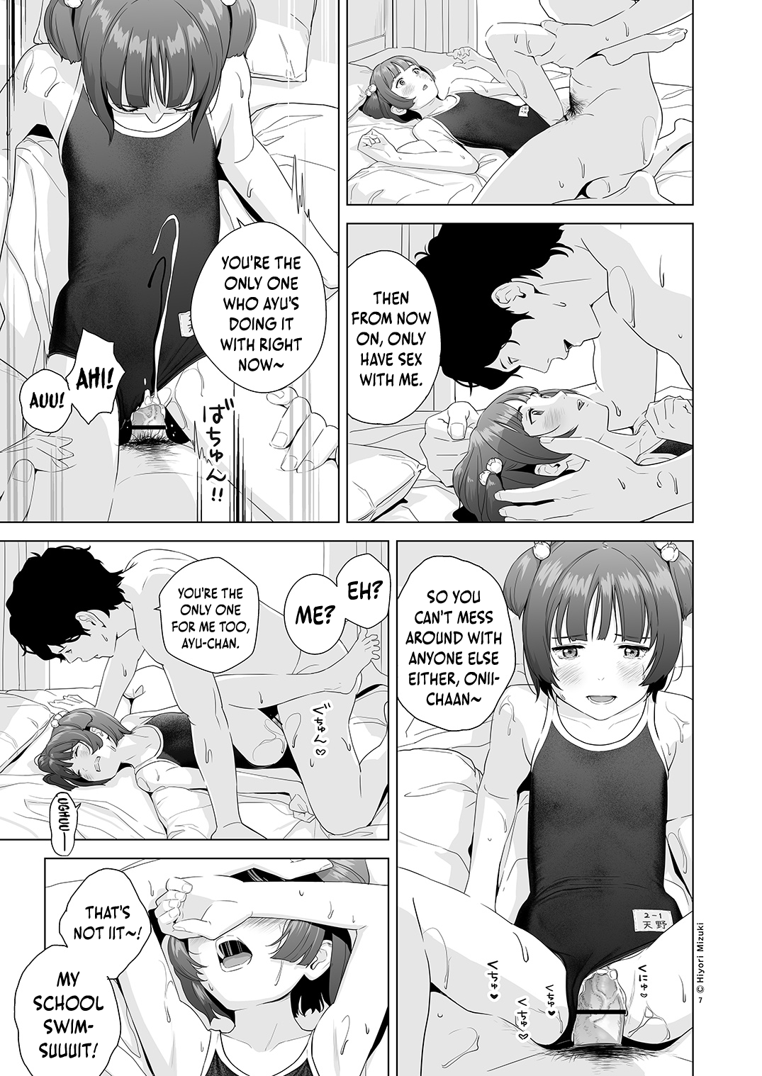 Senobi Shoujo to Icha Love Seikatsu ~Amano Ayu Kouhen~ | My Lovey Dovey Daily Life With My Growing Girlfriend ~Amano Ayu Part 2~ page 8 full