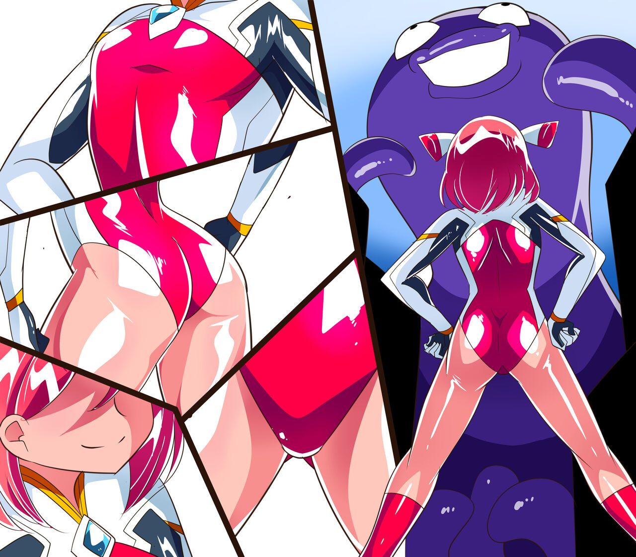 w349【短編同人】地球防衛少女はるか 計7枚 page 2 full