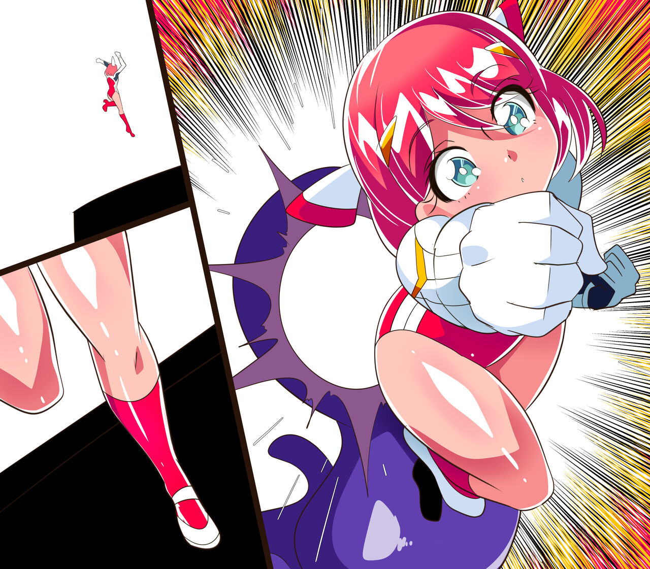 w349【短編同人】地球防衛少女はるか 計7枚 page 4 full