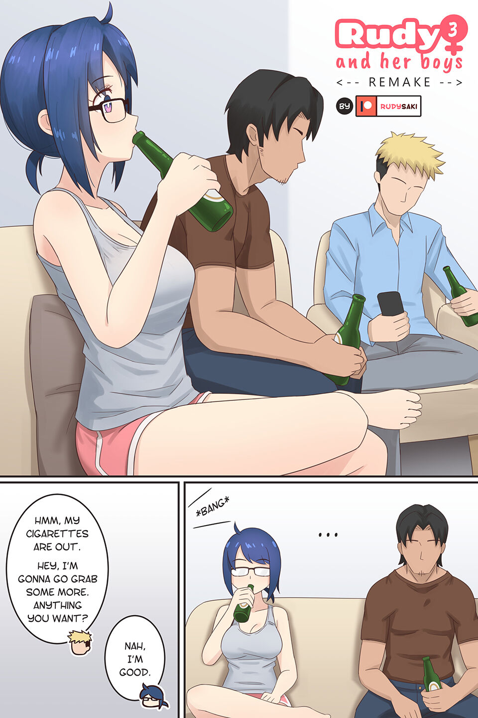 Rudy and Her Boys Remake Ch.3 page 1 full