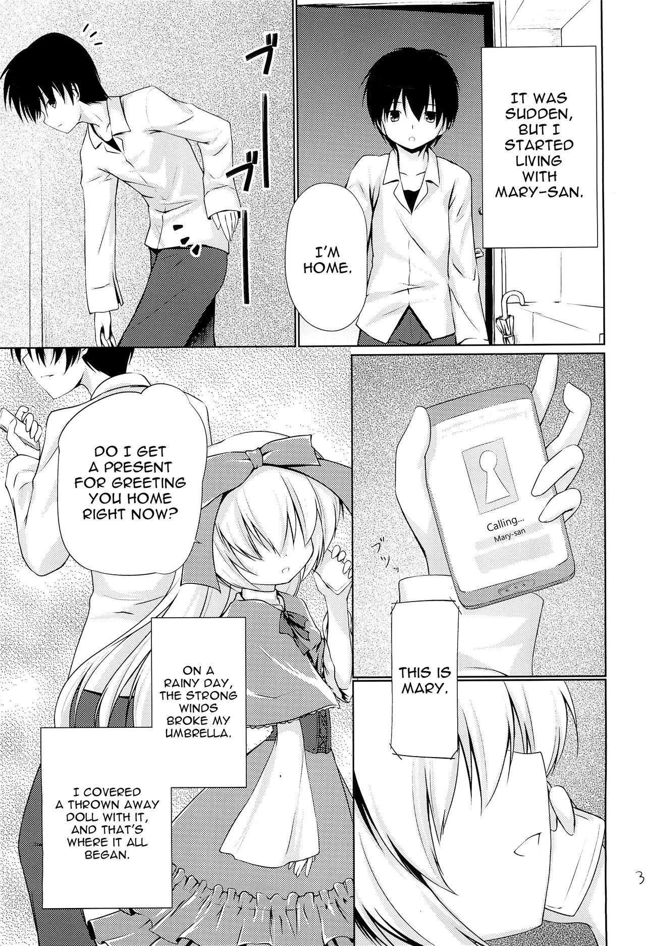 Anata no Ushiro no Mary-san | Mary-san Behind Your Back page 3 full