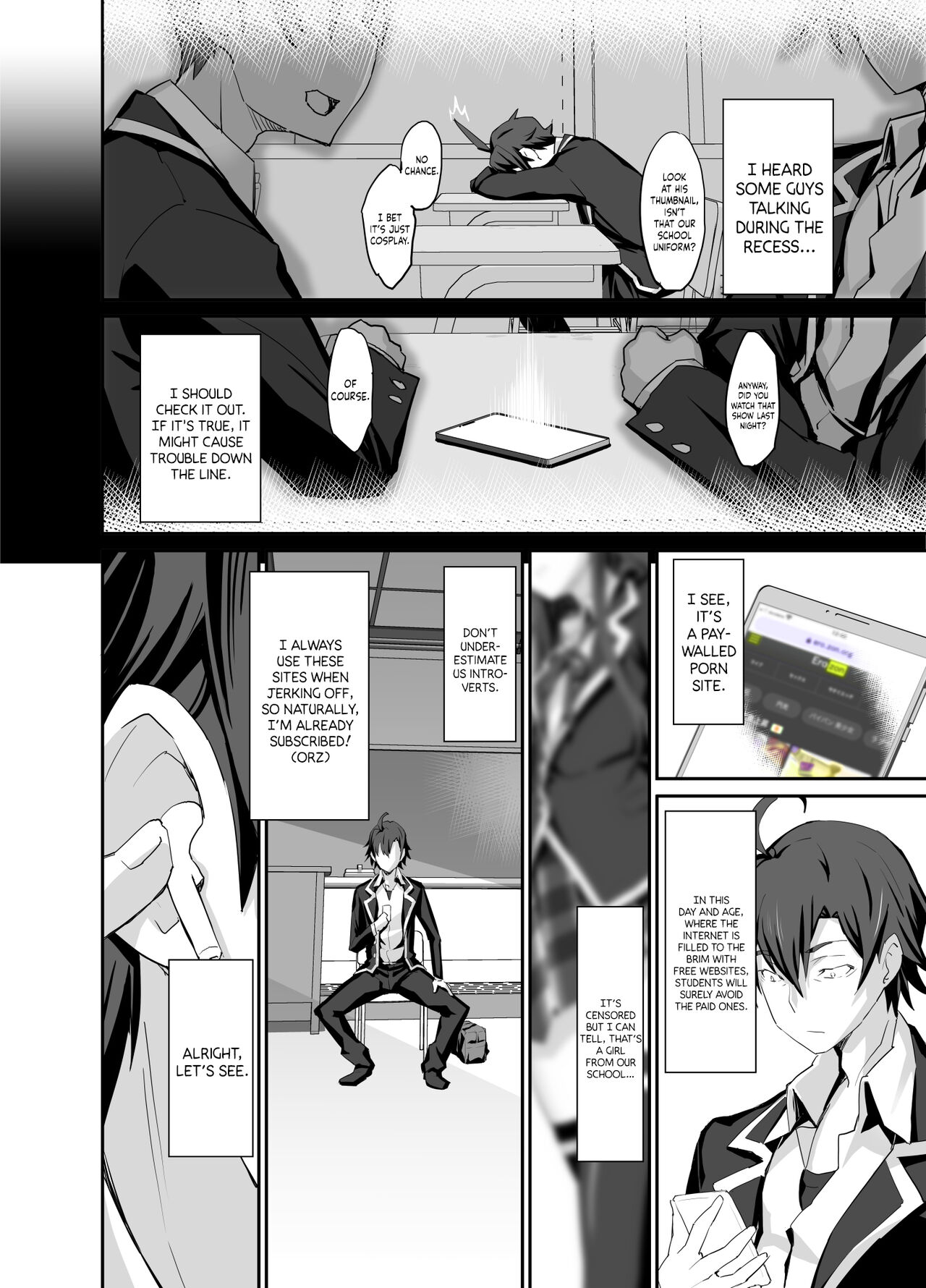 Douse Ore no Seishun Love Come wa DT de Owatteiru. | My Youth Romantic Comedy is Over and I'm Still a Virgin. page 4 full